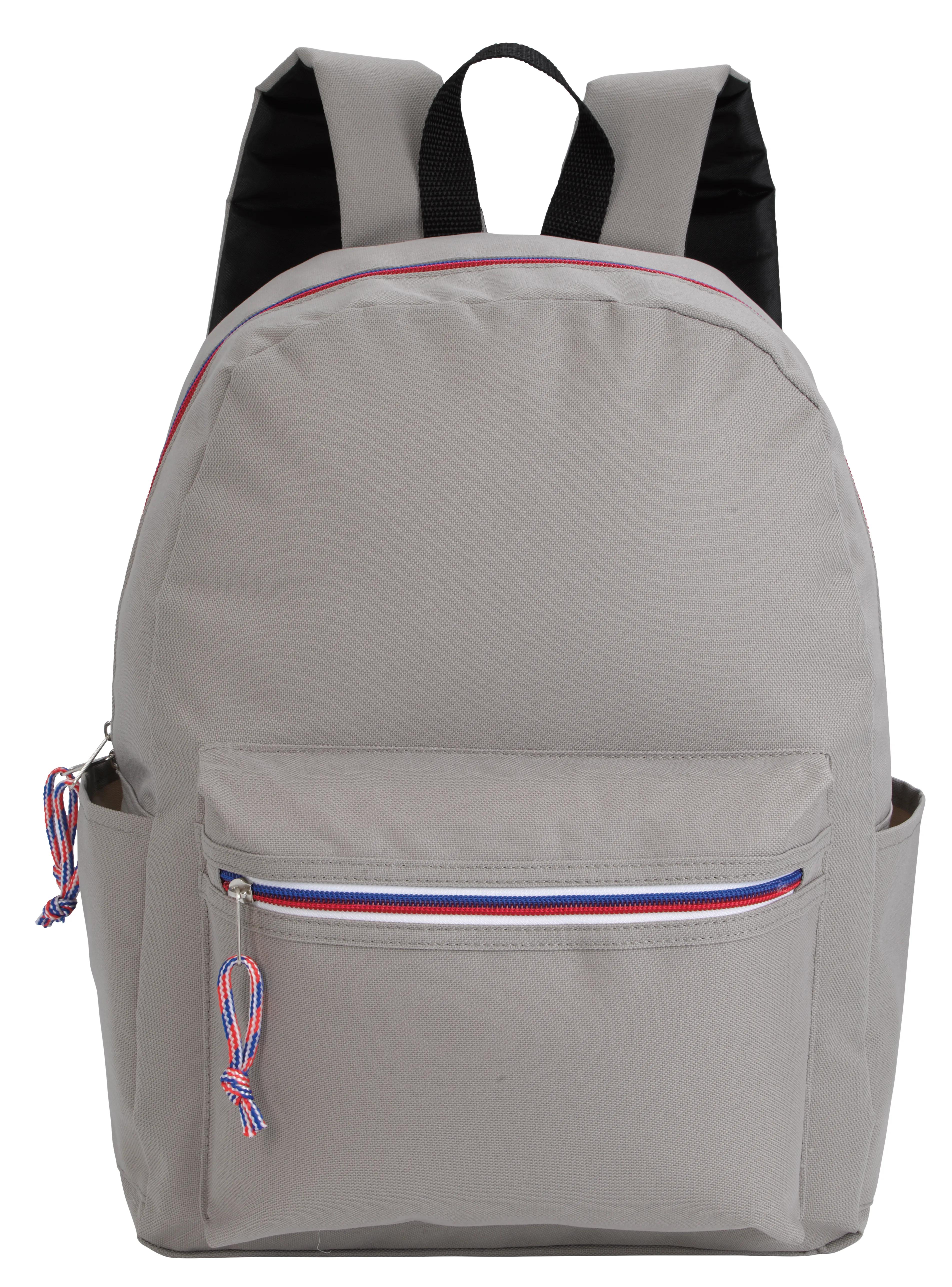 Tri-Color Zipper Backpack 25 of 28