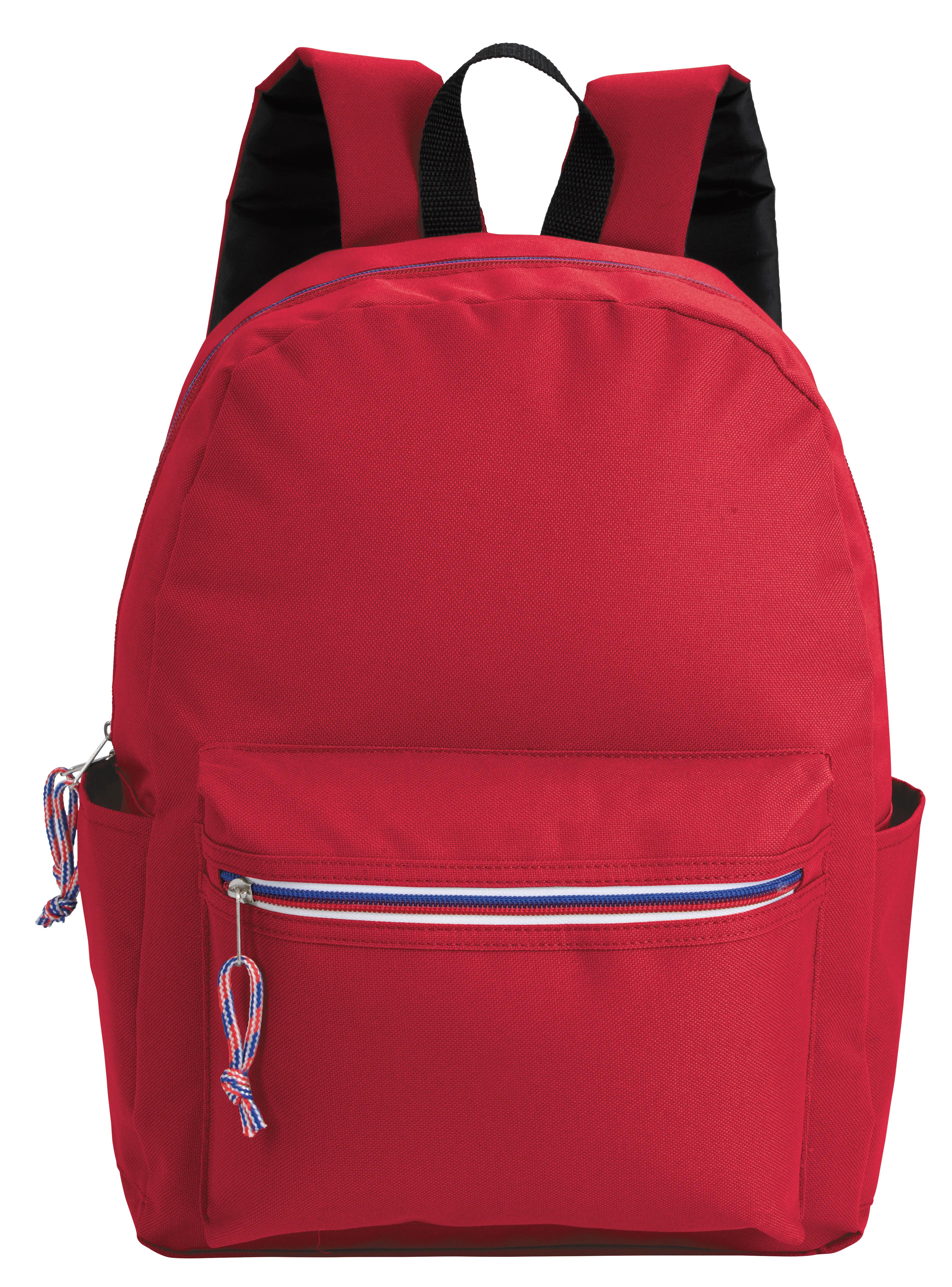 Tri-Color Zipper Backpack 28 of 28