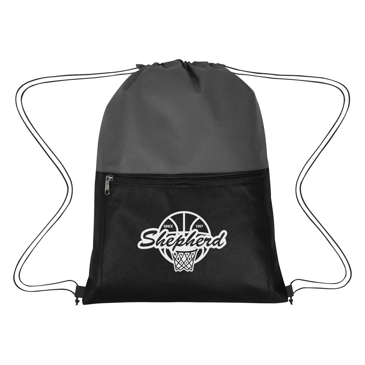 TRIAD NON-WOVEN DRAWSTRING BAG