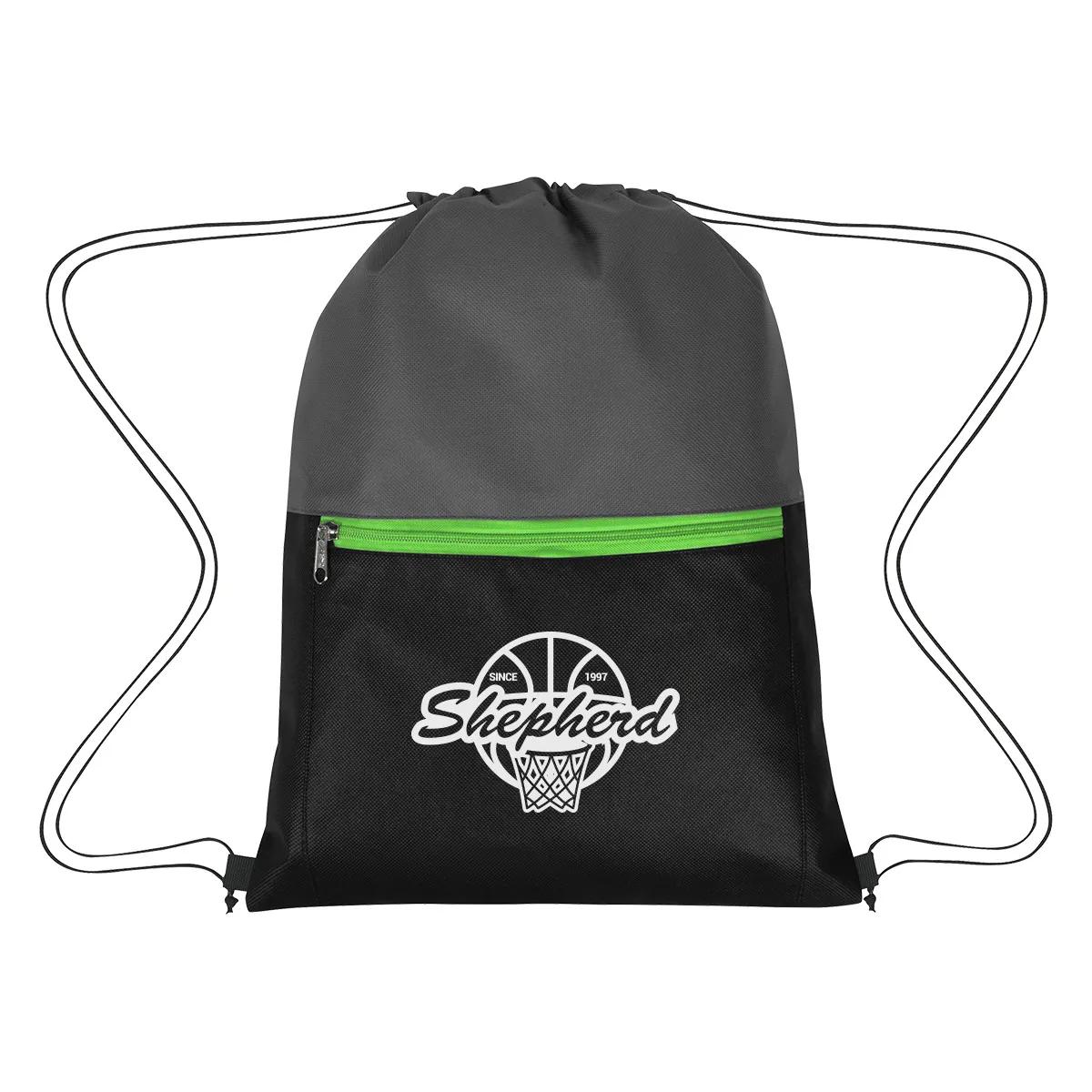 TRIAD NON-WOVEN DRAWSTRING BAG 1 of 4