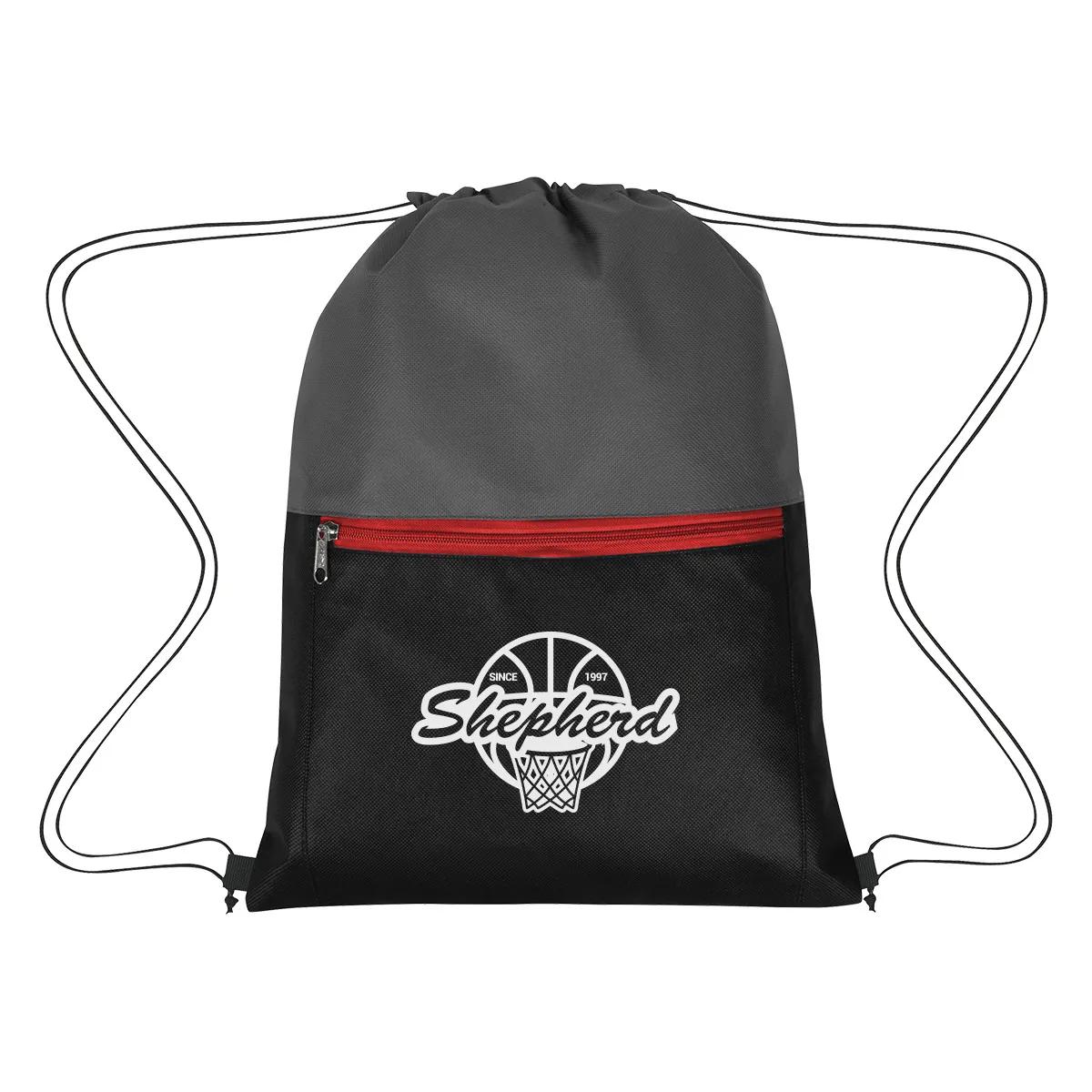 TRIAD NON-WOVEN DRAWSTRING BAG 2 of 4