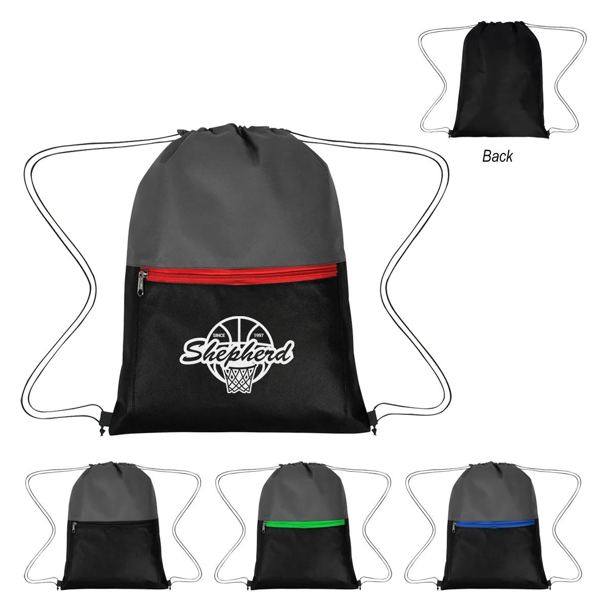 TRIAD NON-WOVEN DRAWSTRING BAG 4 of 4