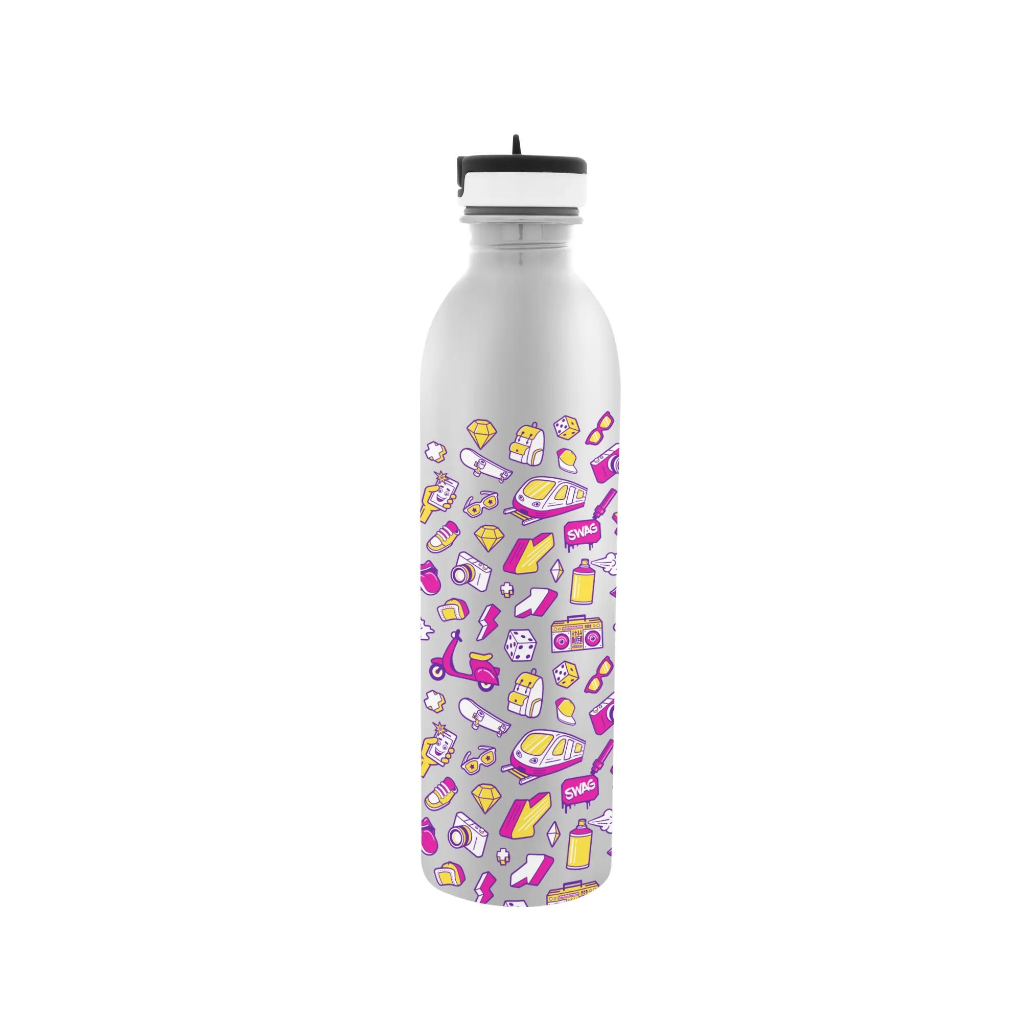 24 Oz. Full Color Stainless Steel Newcastle Bottle 5 of 5