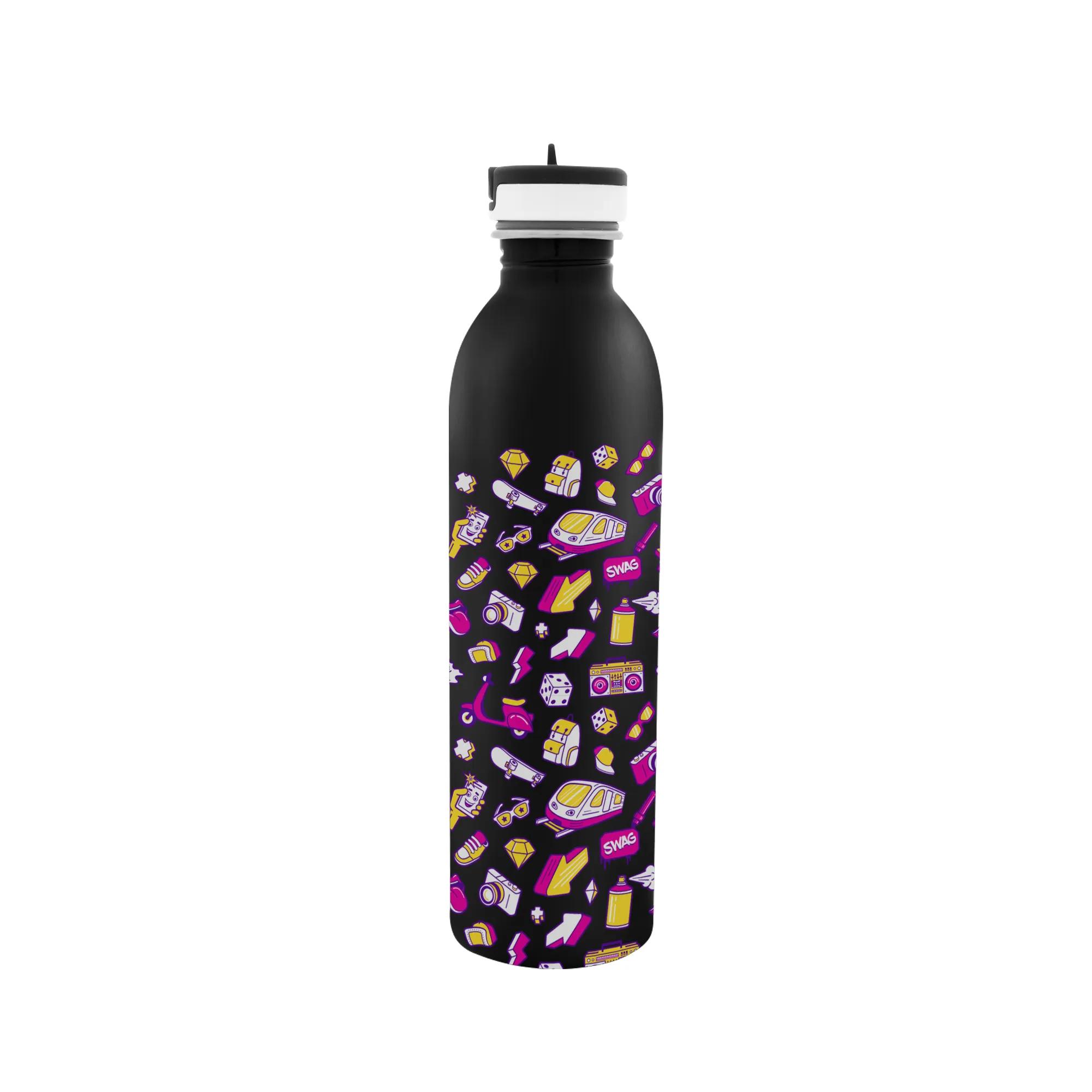 24 Oz. Full Color Stainless Steel Newcastle Bottle 1 of 5