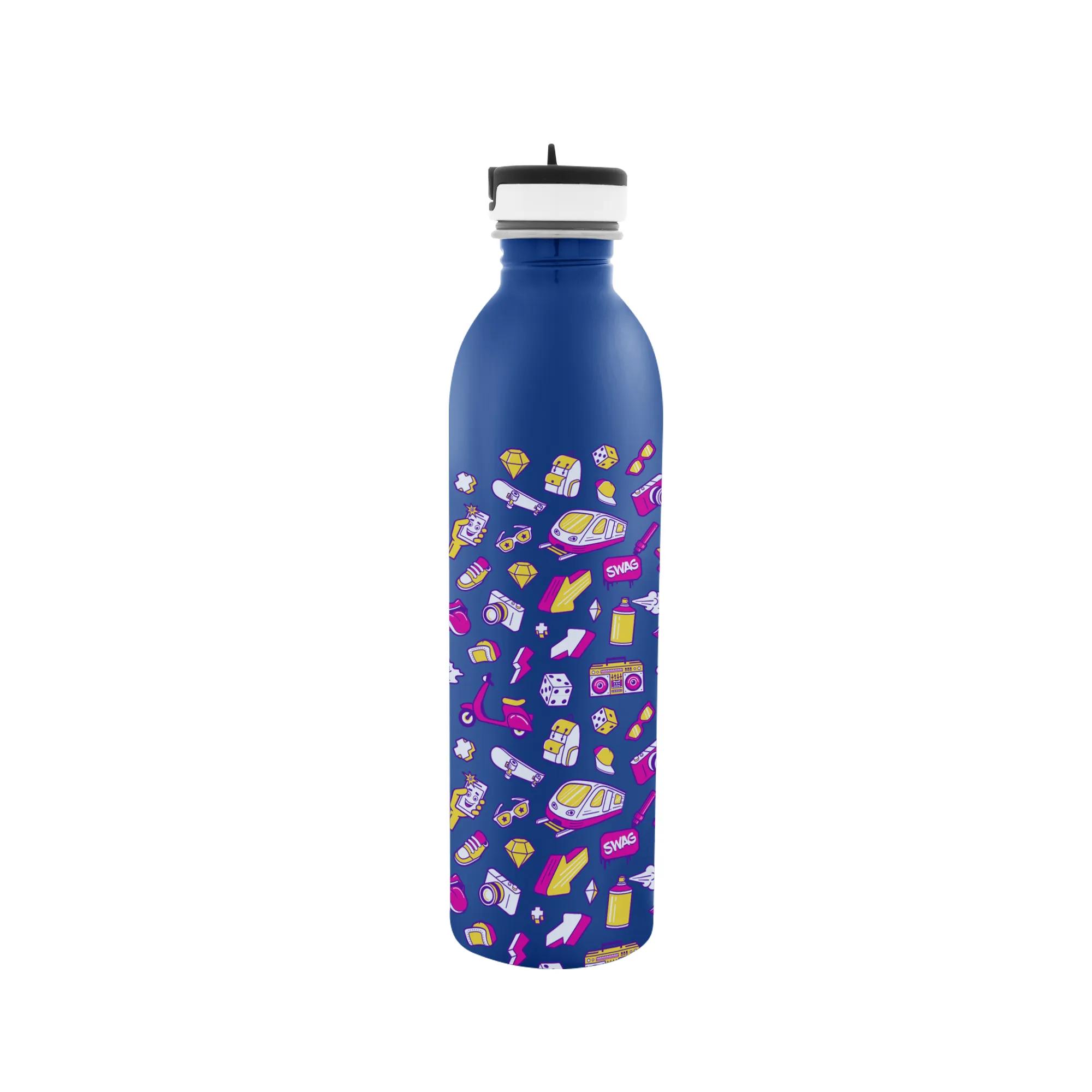 24 Oz. Full Color Stainless Steel Newcastle Bottle 2 of 5