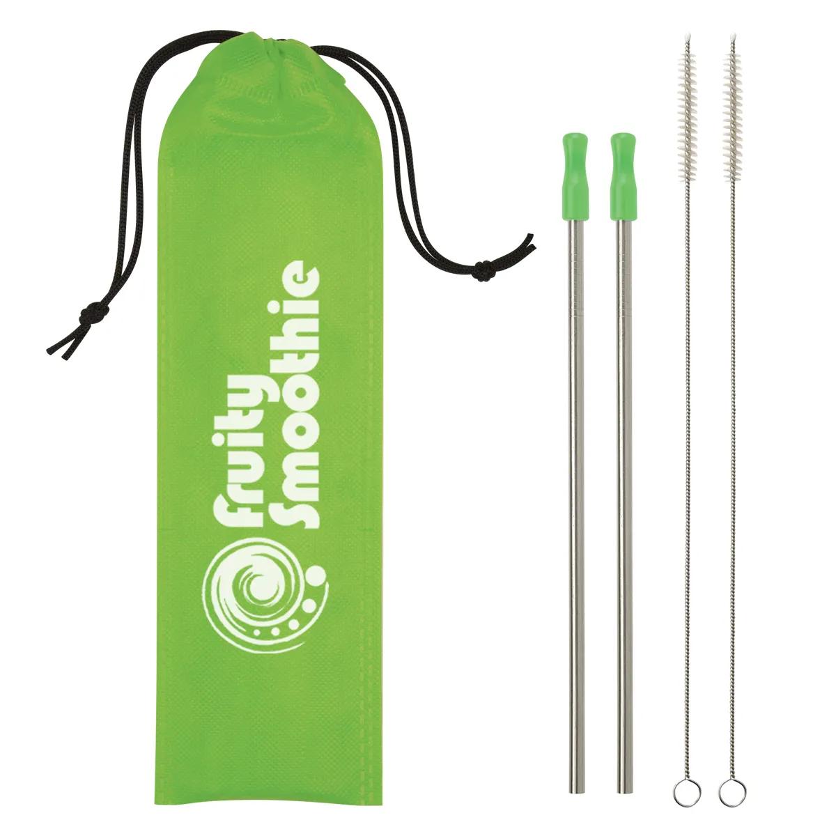 2-Pack Stainless Steel Straw Kit 5 of 10