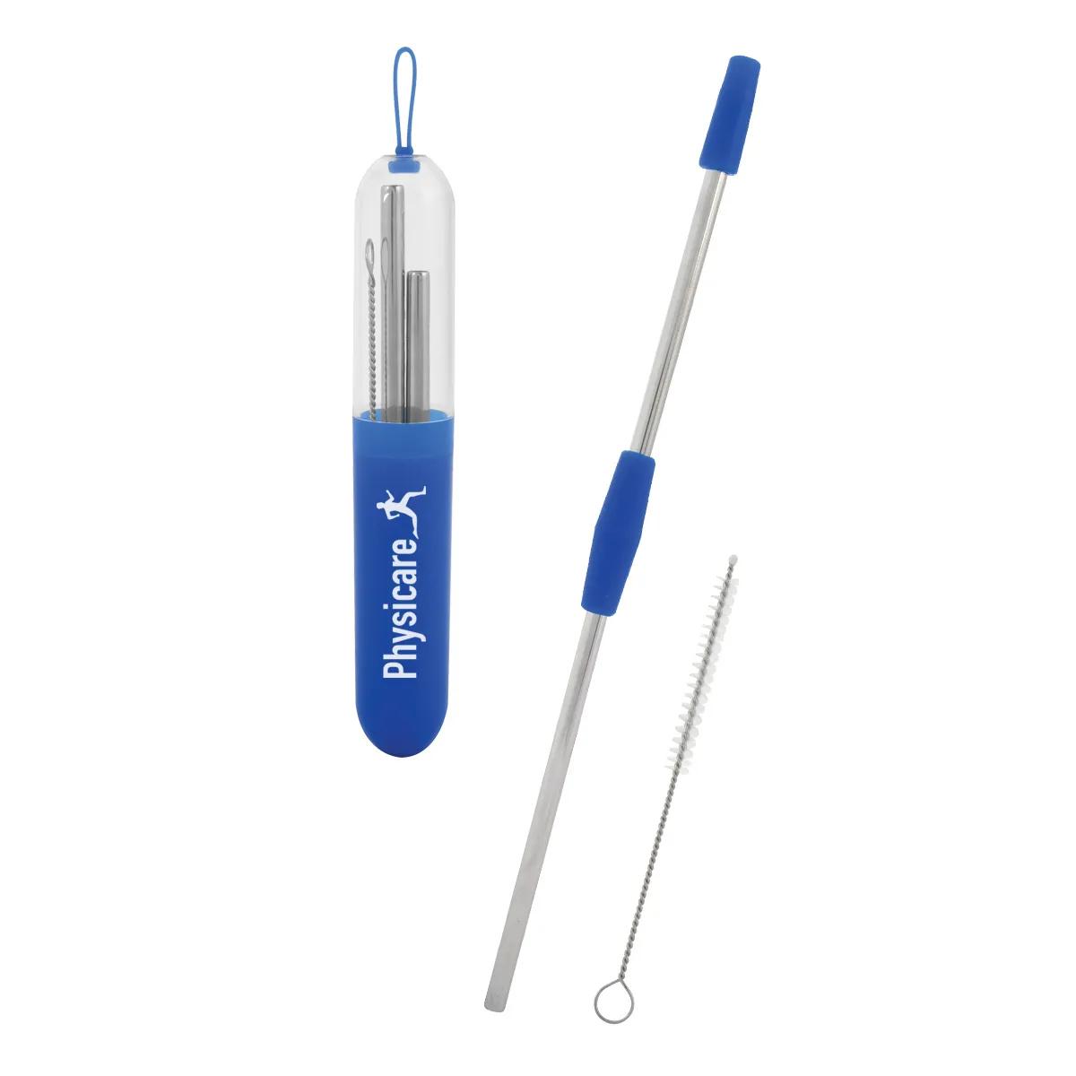 2-Piece Stainless Steel Straw Kit 3 of 4