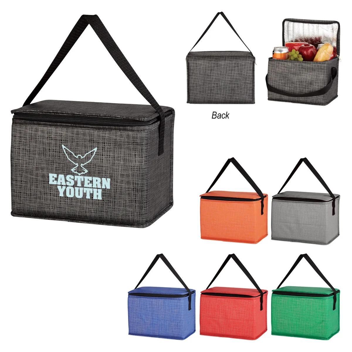 Crosshatch Non-Woven Lunch Bag 6 of 6