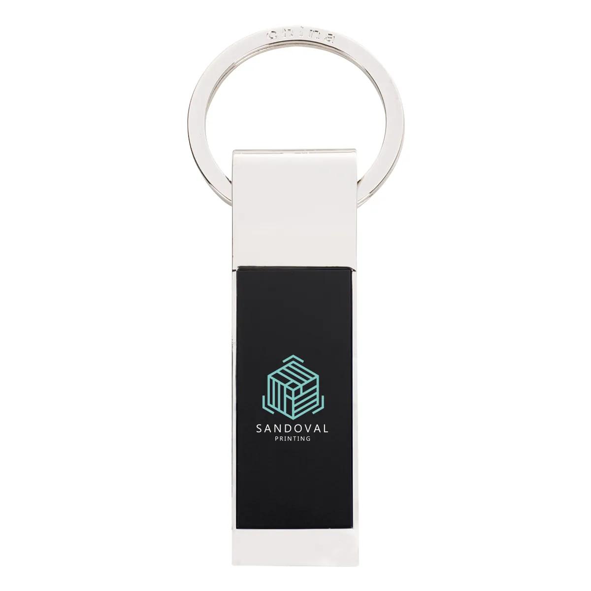 Two-Tone Rectangle Key Tag 1 of 3