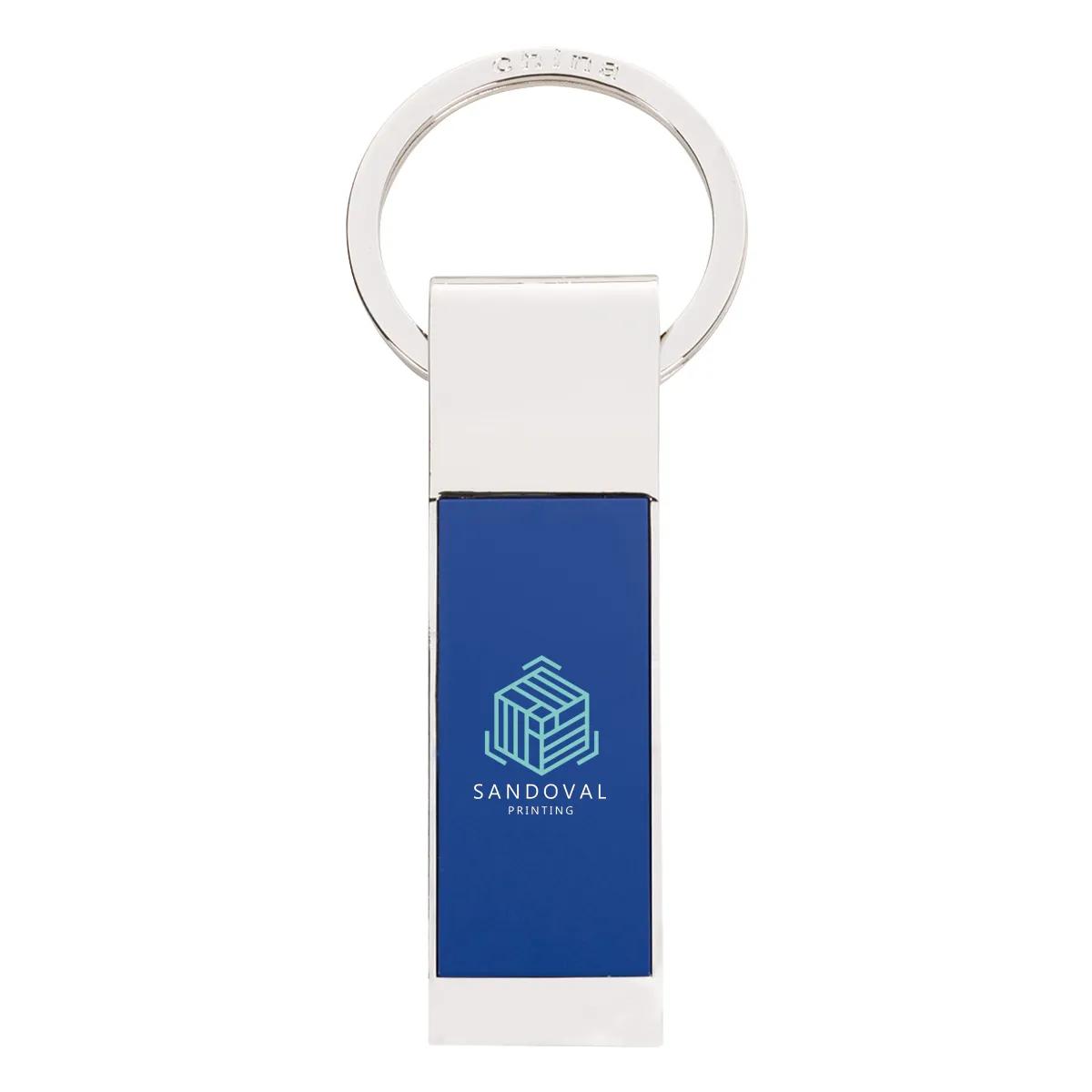 Two-Tone Rectangle Key Tag 2 of 3
