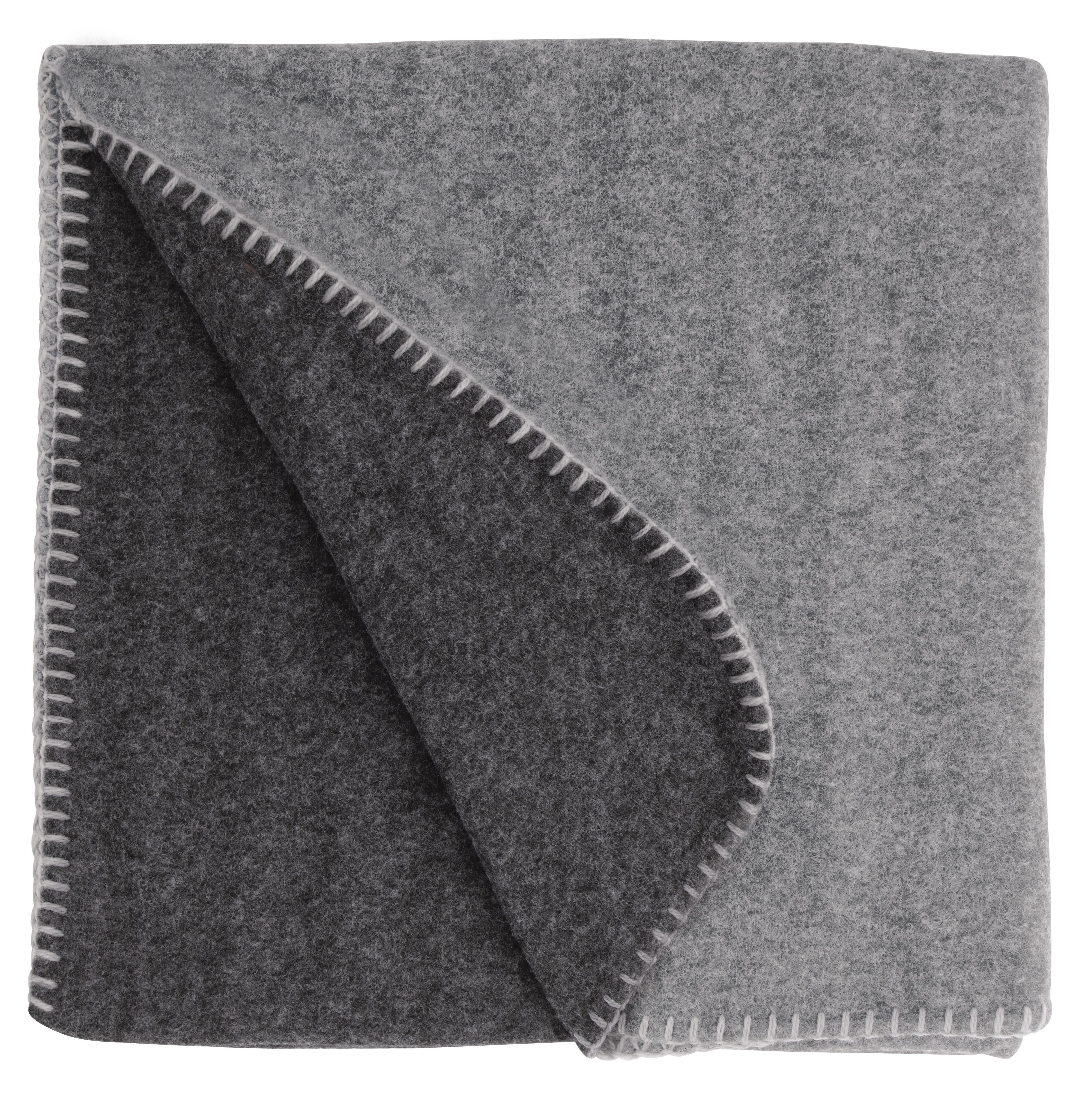 Heathered Shawl Blanket with Button 13 of 25