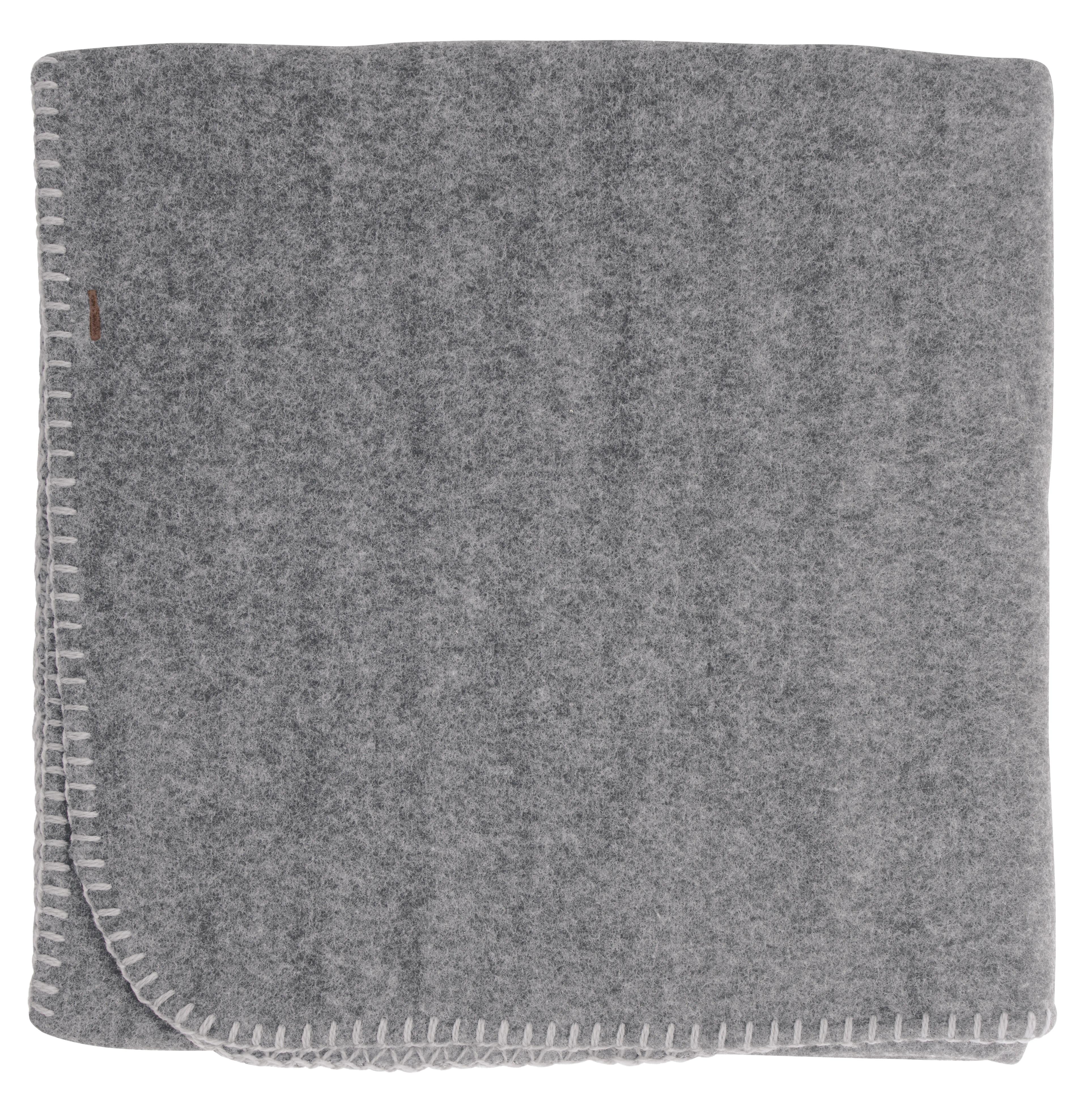 Heathered Shawl Blanket with Button 11 of 25