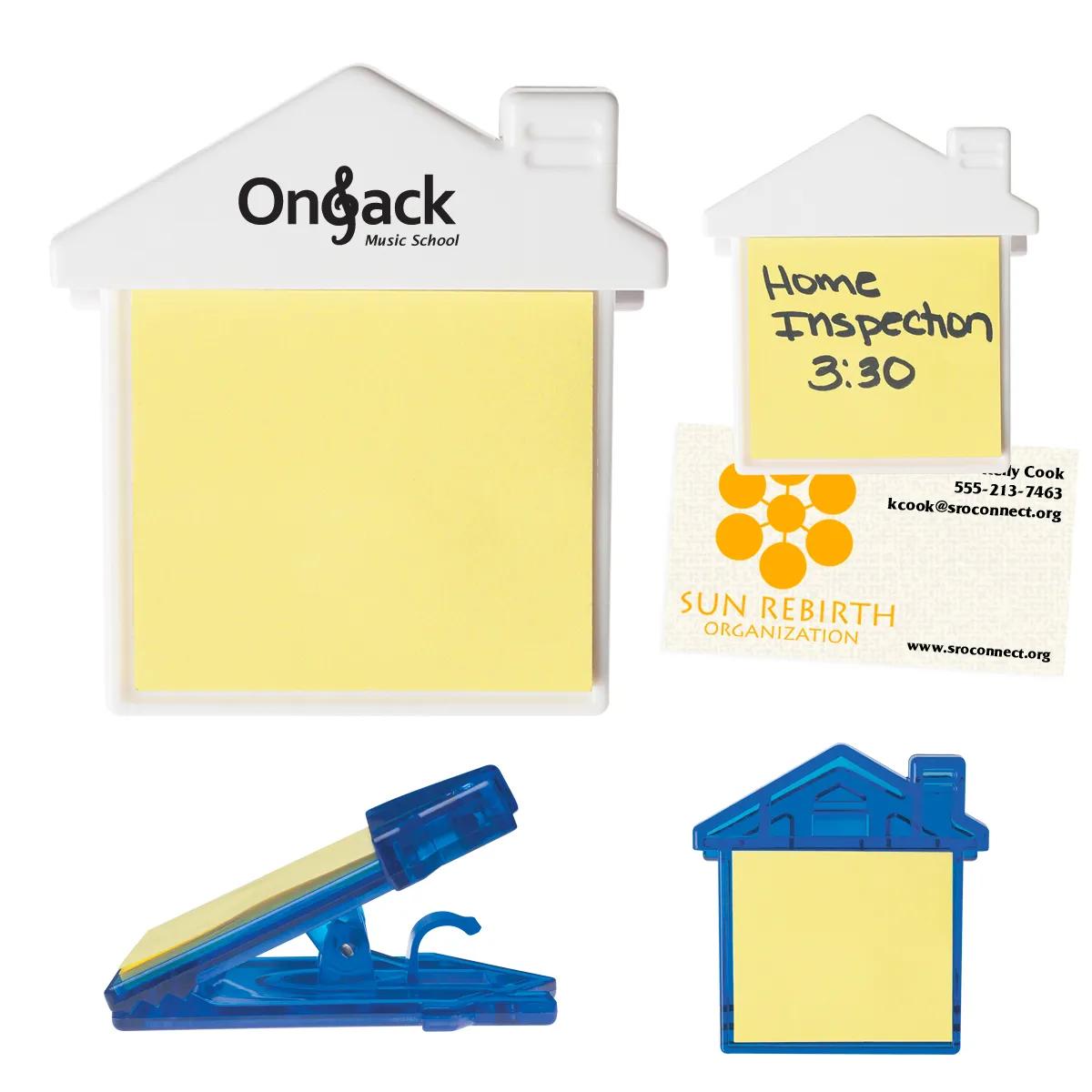 House Clip With Sticky Notes 1 of 2