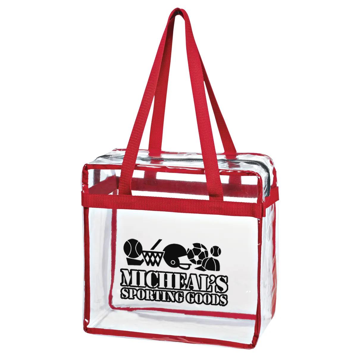 Clear Tote Bag With Zipper 4 of 5