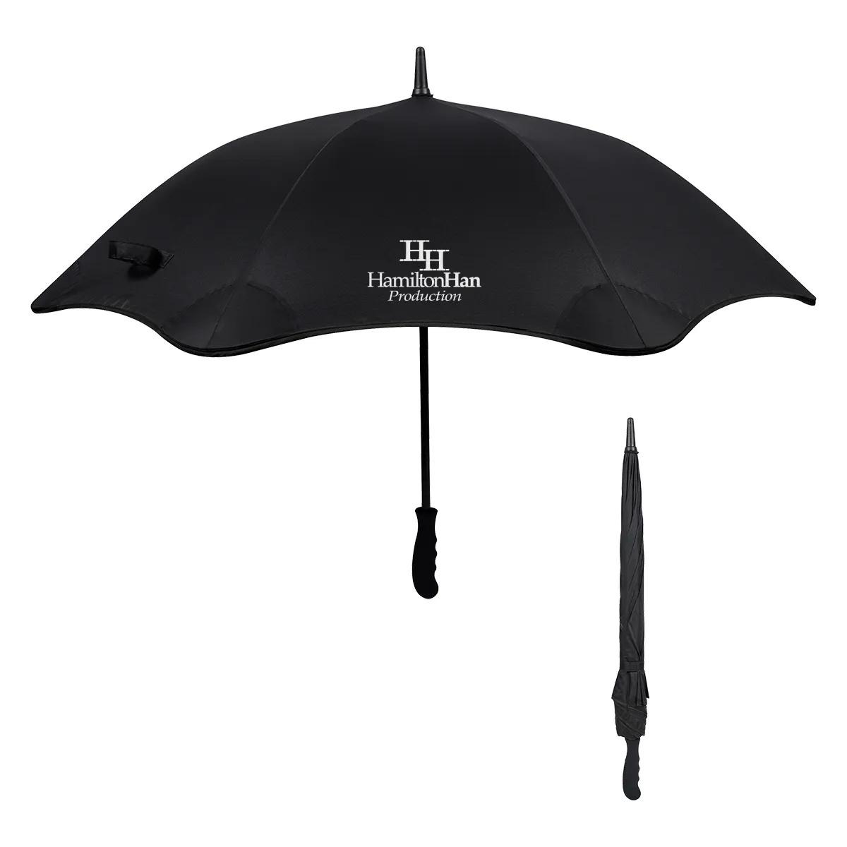 46" ARC SCALLOPED EDGE UMBRELLA