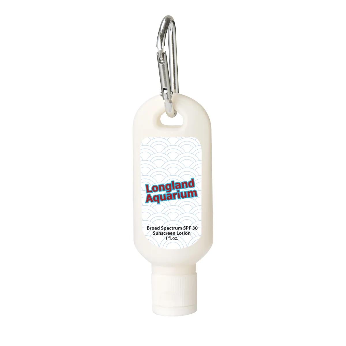 1 Oz. SPF 30 Sunscreen With Carabiner 1 of 1