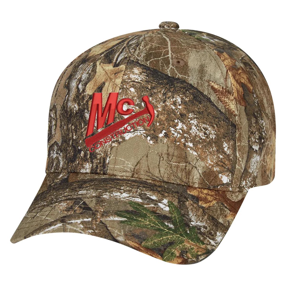 Realtree® And Mossy Oak® Hunter's Retreat Camouflage Cap 2 of 2