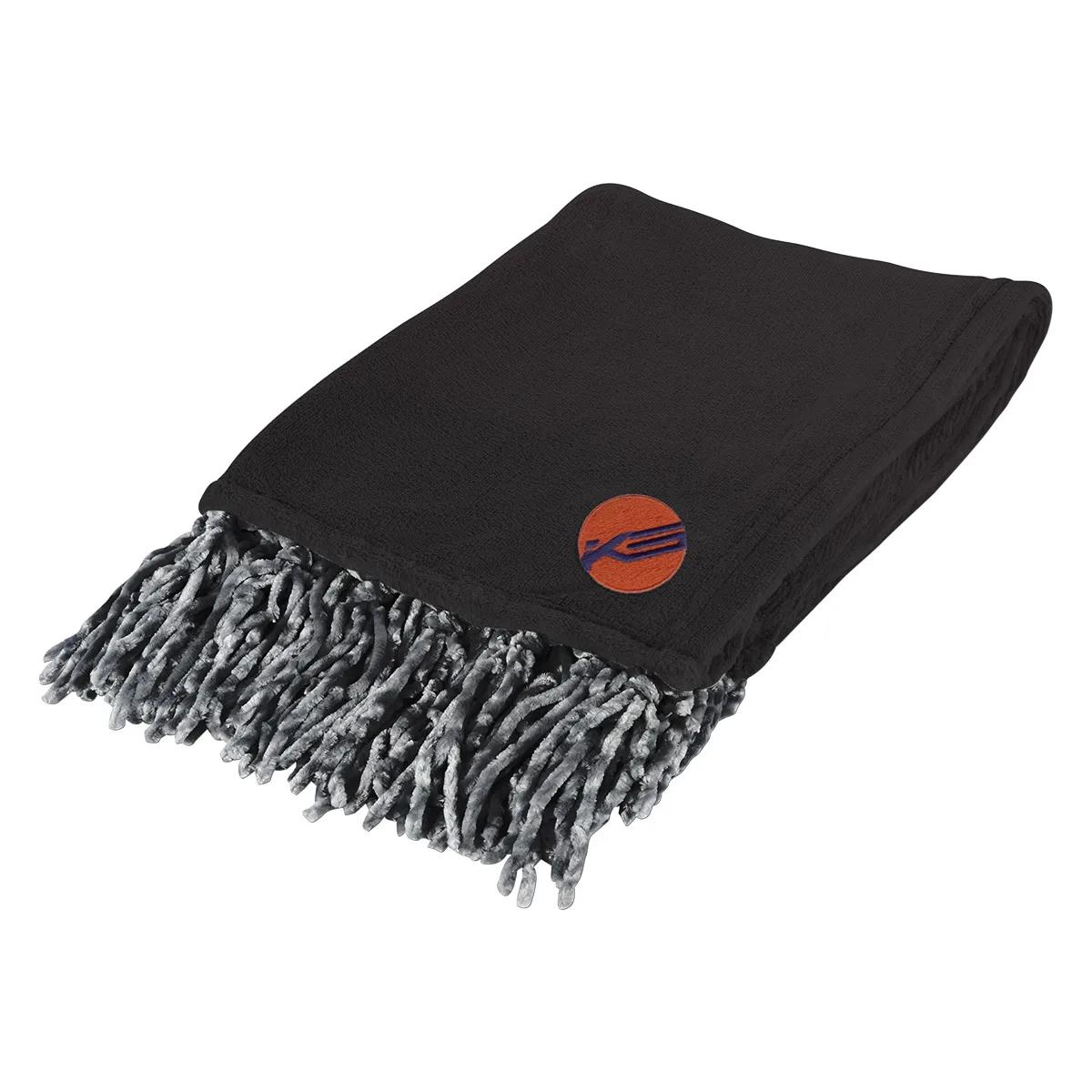 Chateau Chenille Fringed Blanket 4 of 5