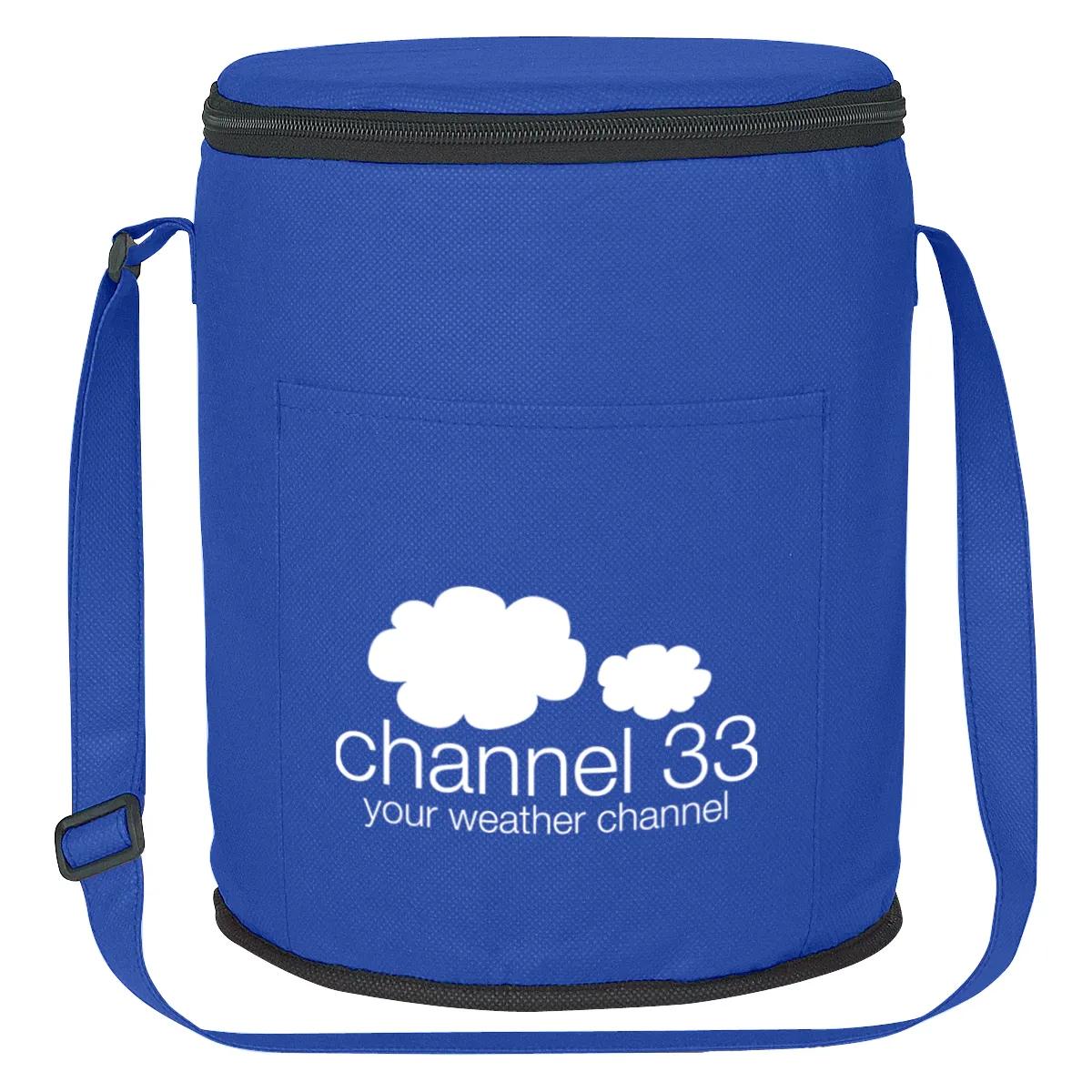 NON-WOVEN ROUND COOLER BAG 2 of 5