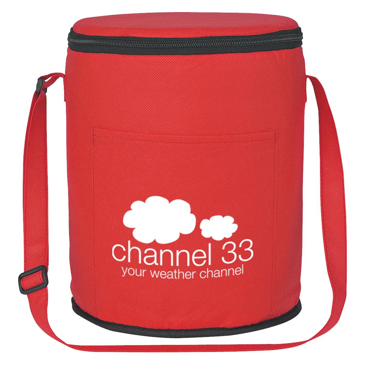 NON-WOVEN ROUND COOLER BAG 1 of 5