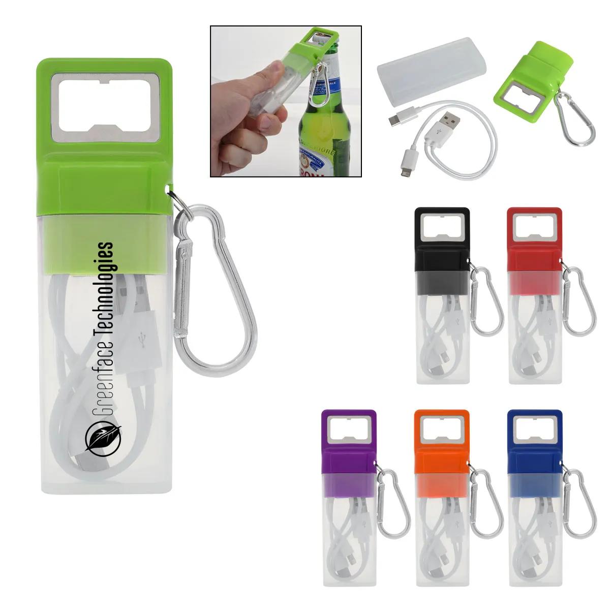 3-In-1 Ensemble Charging Cable Set With Bottle Opener 6 of 6