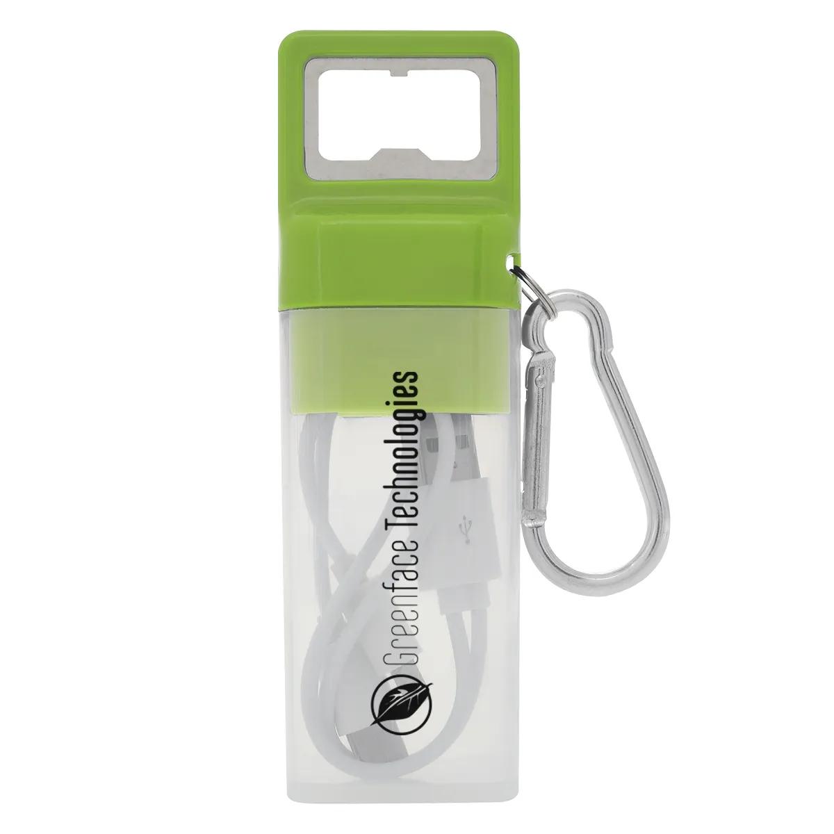 3-In-1 Ensemble Charging Cable Set With Bottle Opener 2 of 6