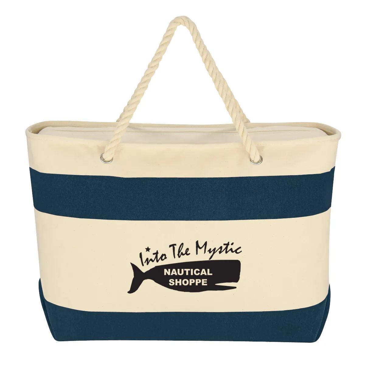 Large Cruising Tote Bag With Rope Handles 2 of 3