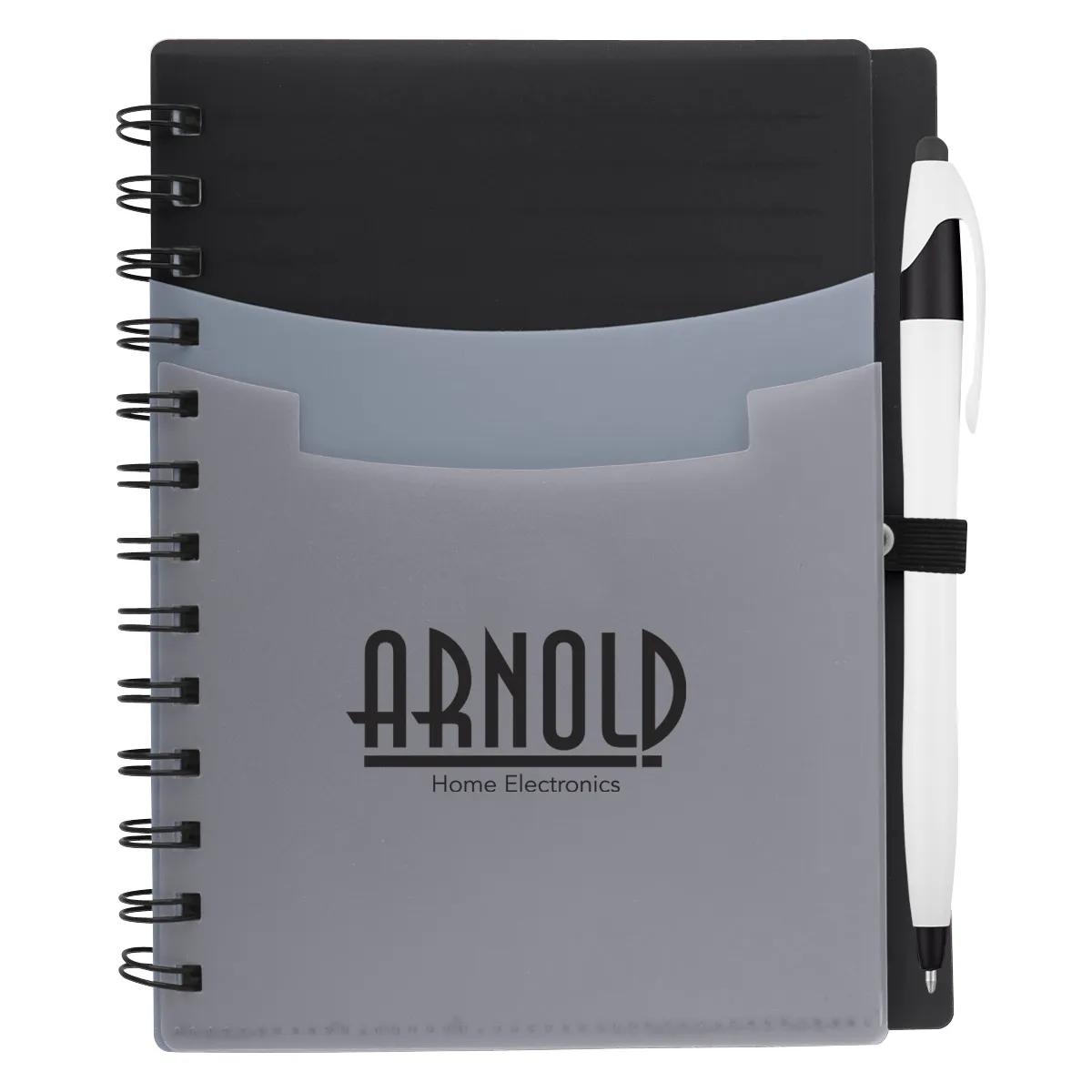 Tri-Pocket Notebook & Pen 1 of 5