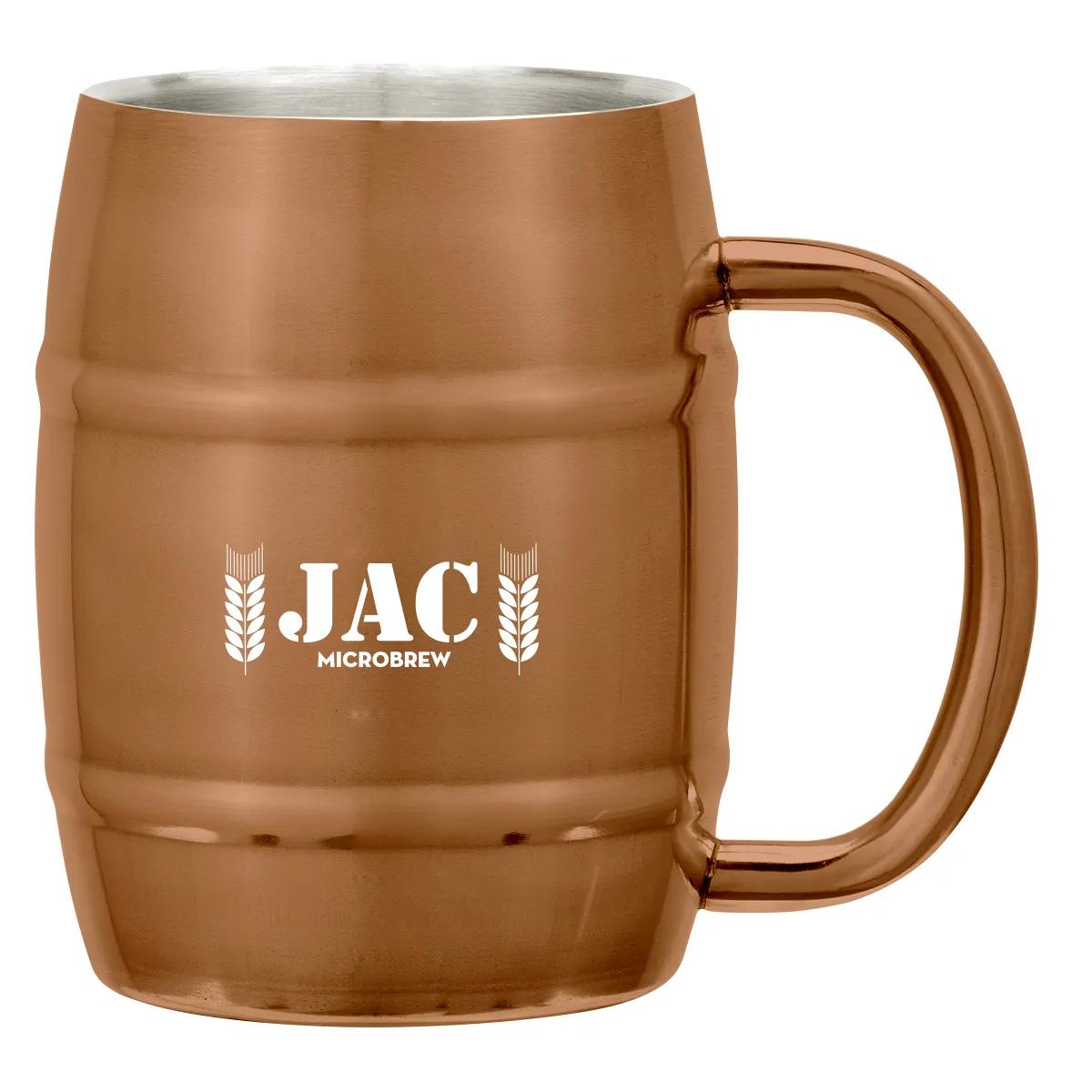 14 Oz. Moscow Mule Barrel Mug 1 of 2