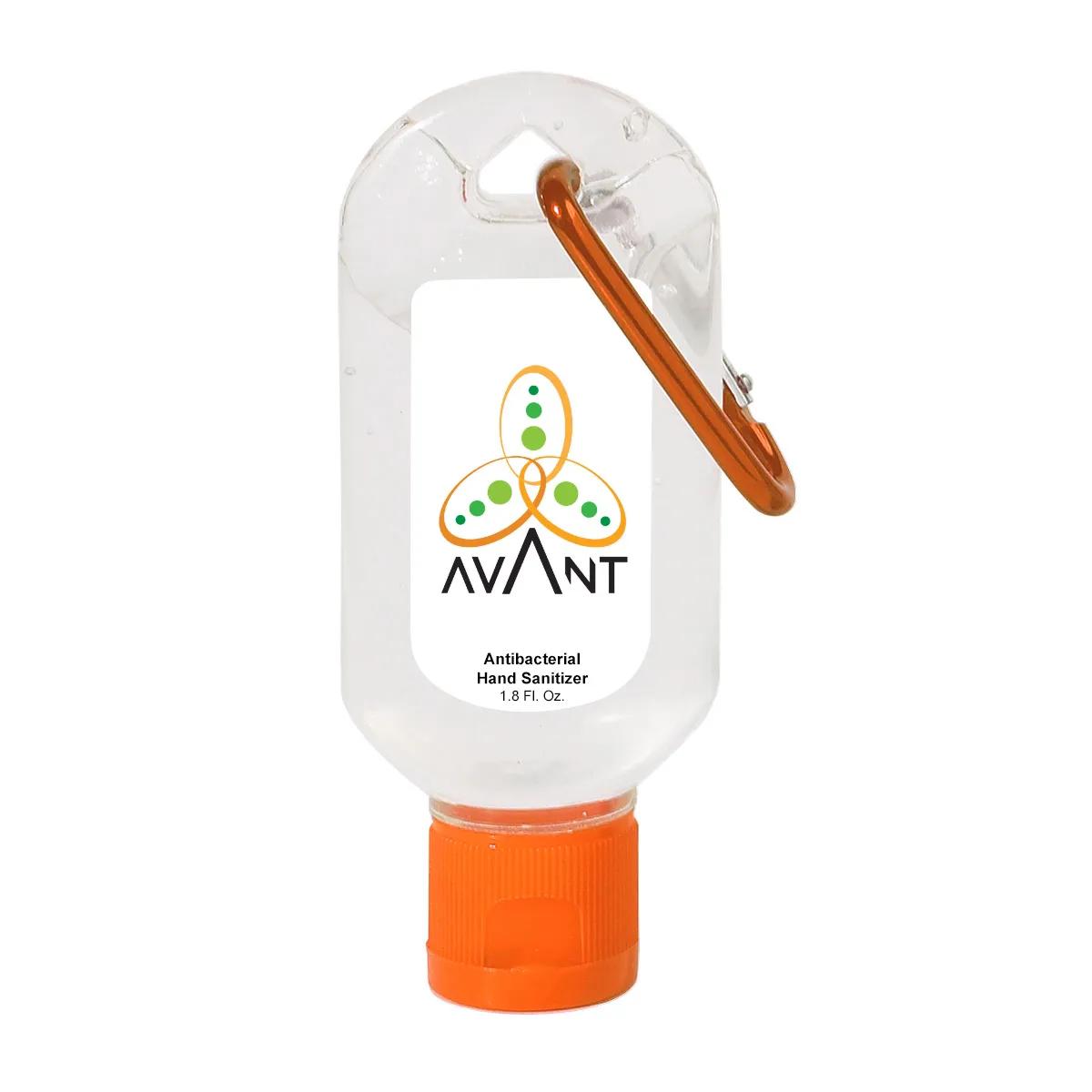 1.8 OZ. HAND SANITIZER WITH CARABINER 1 of 7