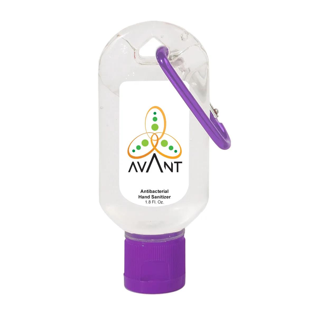 1.8 OZ. HAND SANITIZER WITH CARABINER 2 of 7