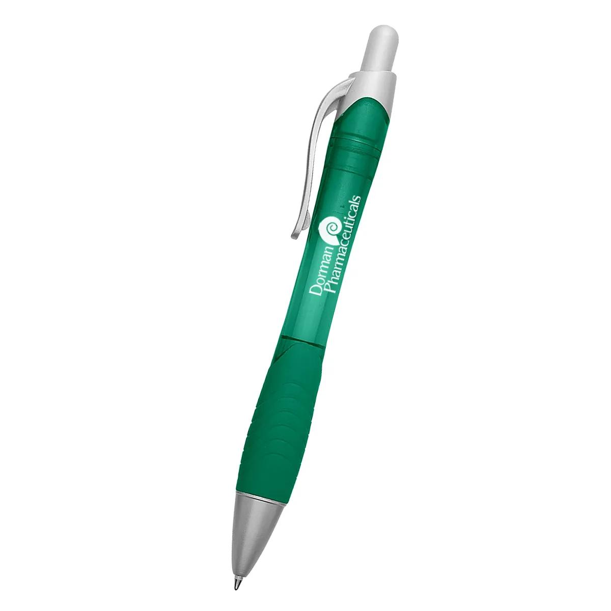 Rio Ballpoint Pen With Contoured Rubber Grip 4 of 8