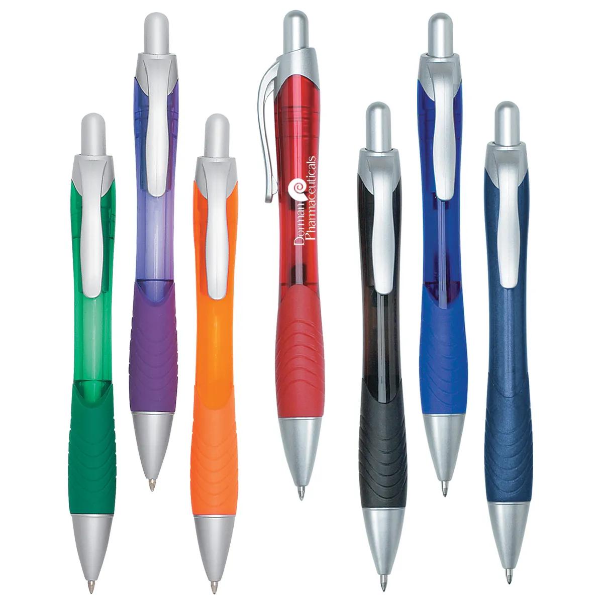 Rio Ballpoint Pen With Contoured Rubber Grip 7 of 8