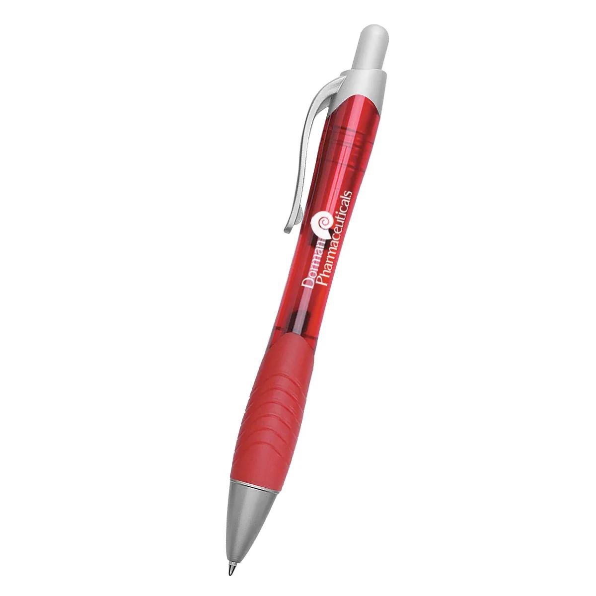 Rio Ballpoint Pen With Contoured Rubber Grip 6 of 8