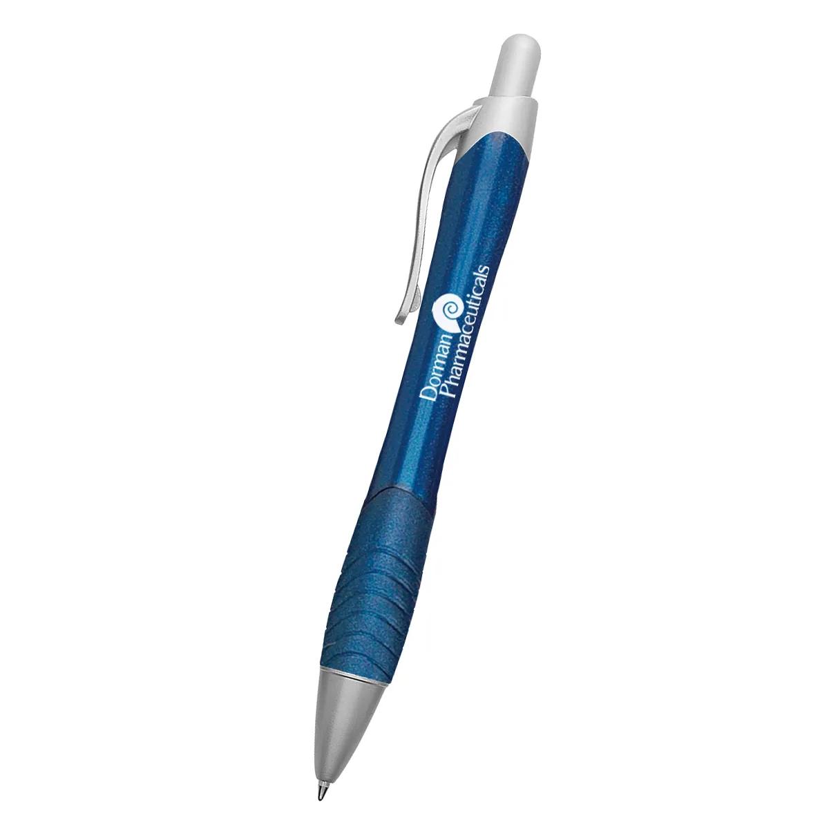 Rio Ballpoint Pen With Contoured Rubber Grip 1 of 8