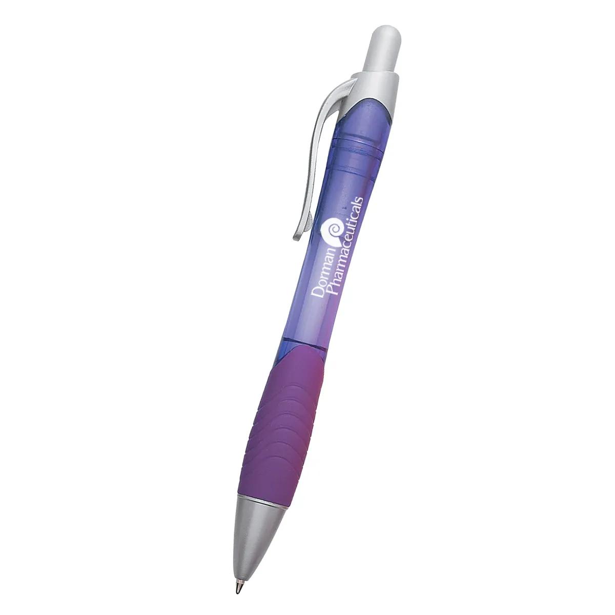 Rio Ballpoint Pen With Contoured Rubber Grip 5 of 8