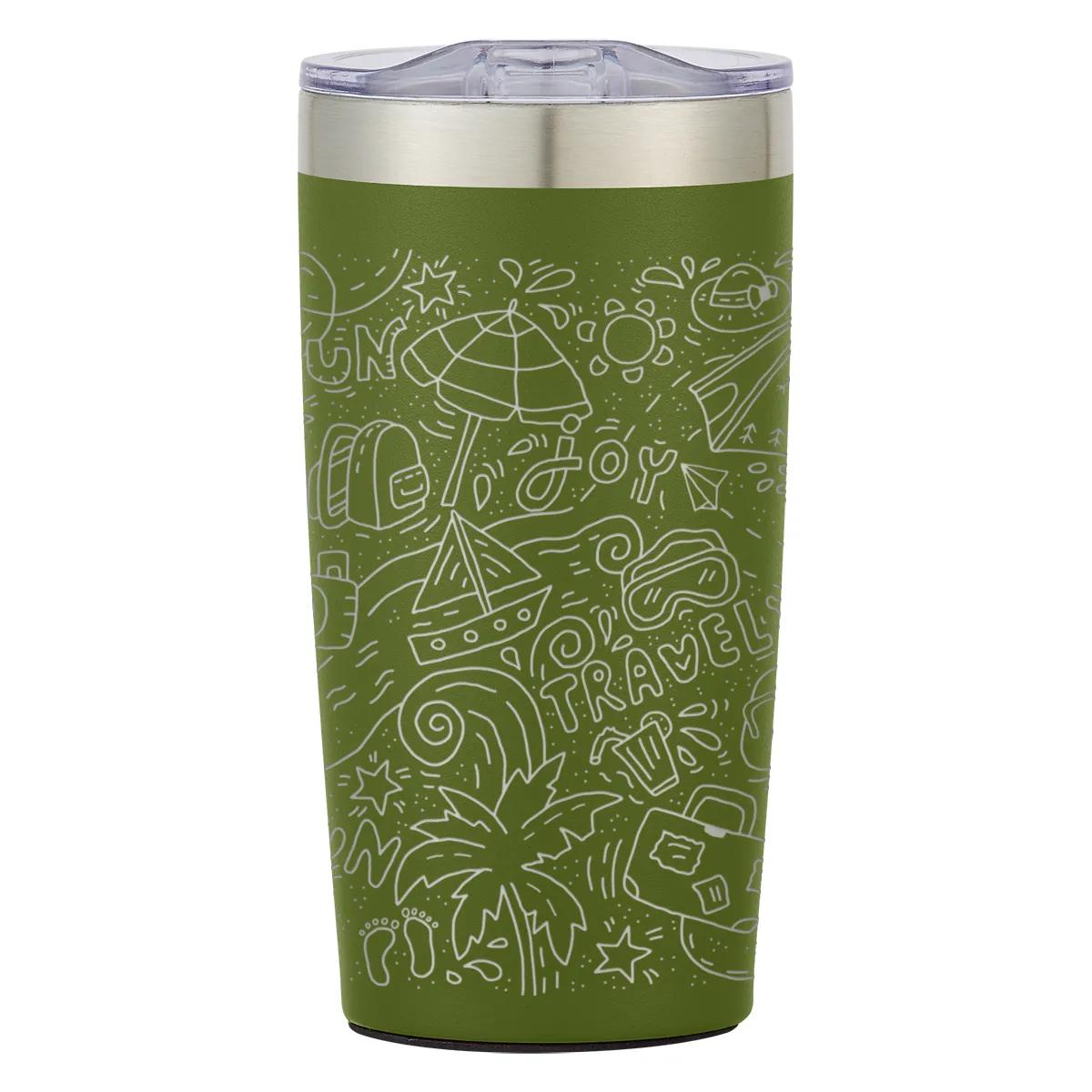 20 Oz. Full Laser Two-Tone Himalayan Tumbler 2 of 12