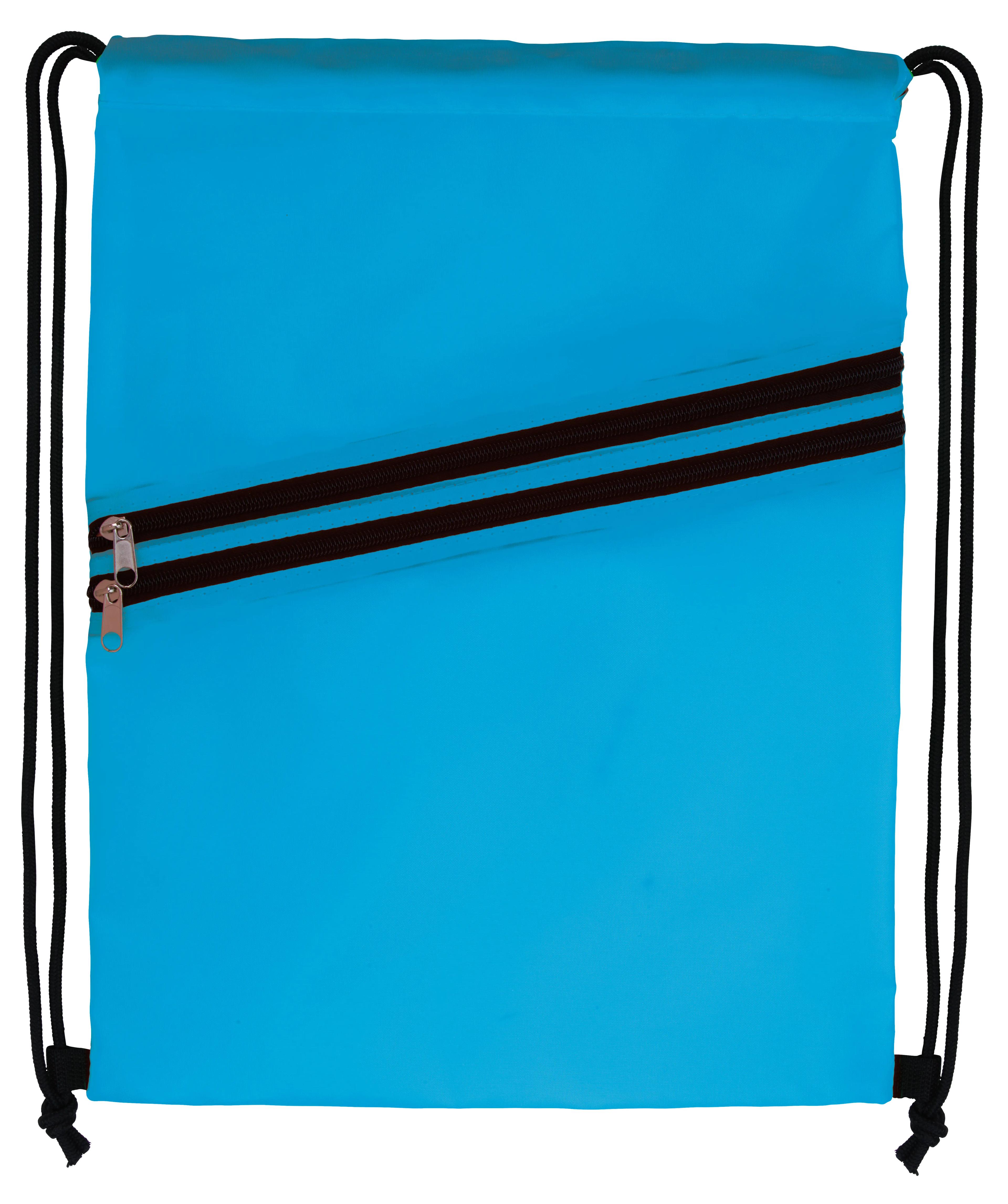 Neon Multi-Zippered Drawstring Backpack 15 of 27