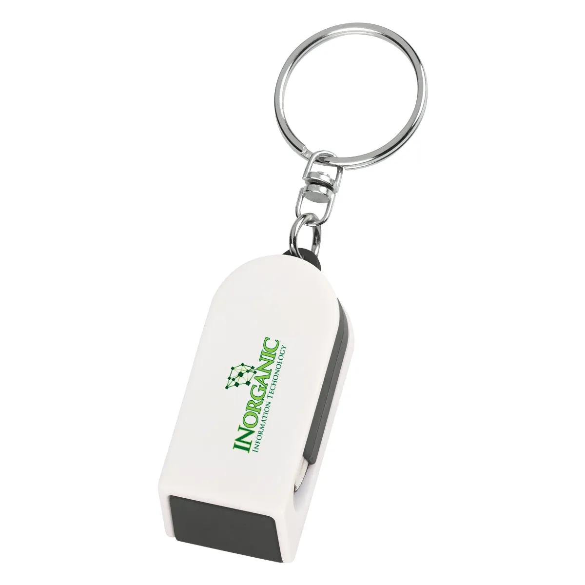 Phone Stand And Screen Cleaner Combo Key Chain 2 of 6