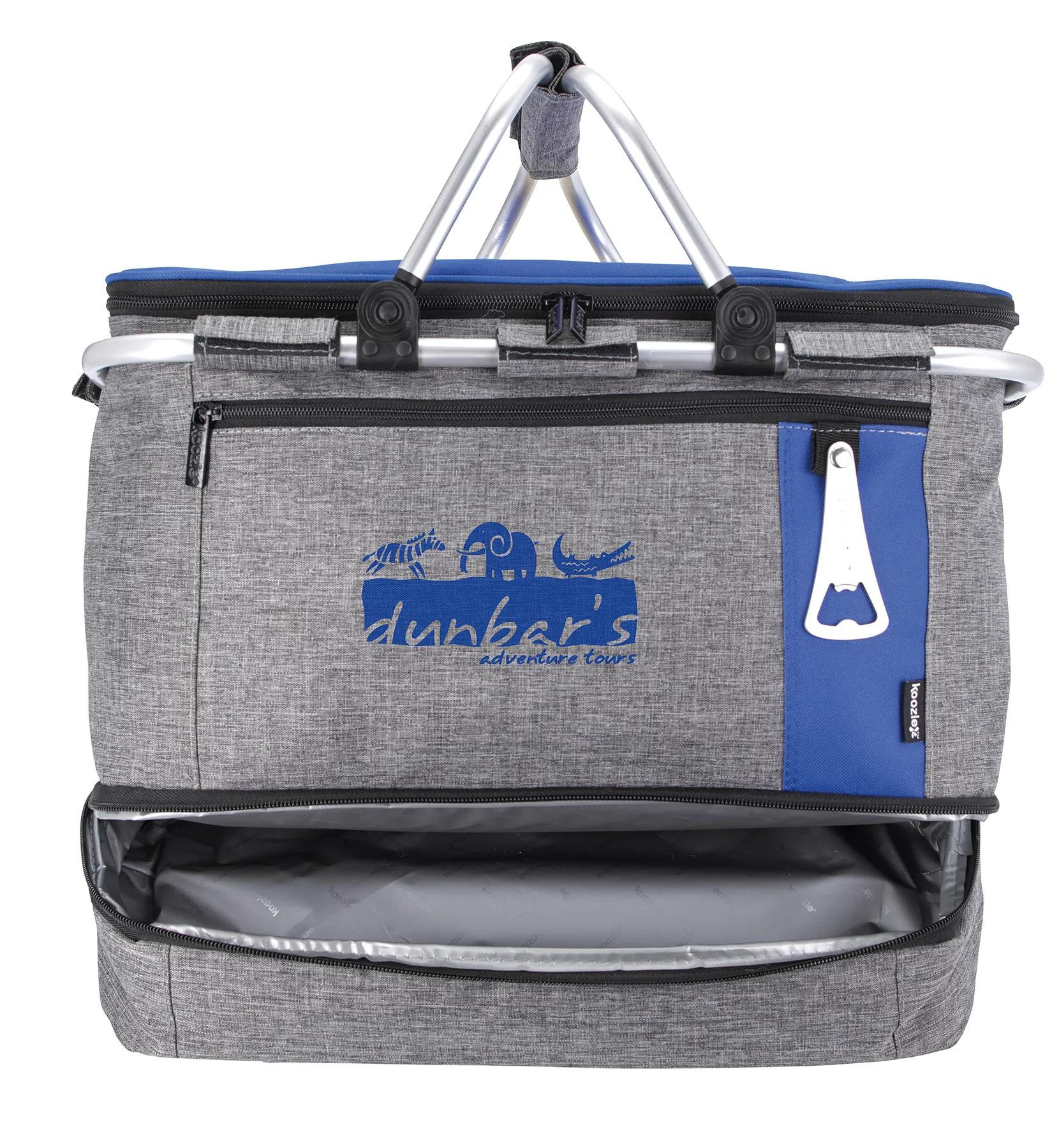 Koozie® Collapsible Jumbo Picnic Basket 6 of 39