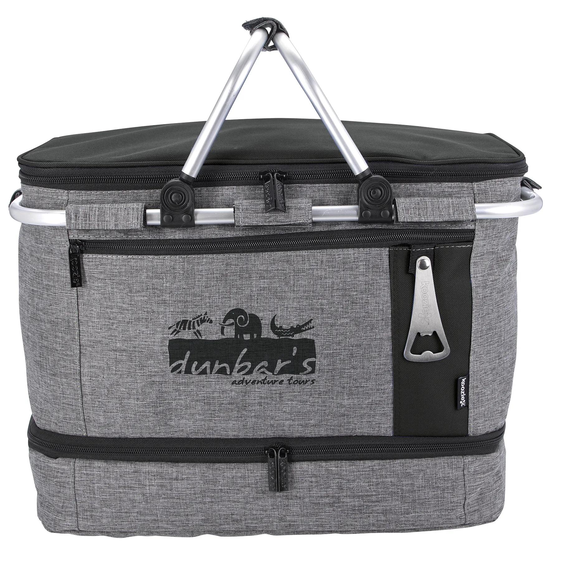 Koozie® Collapsible Jumbo Picnic Basket 4 of 39