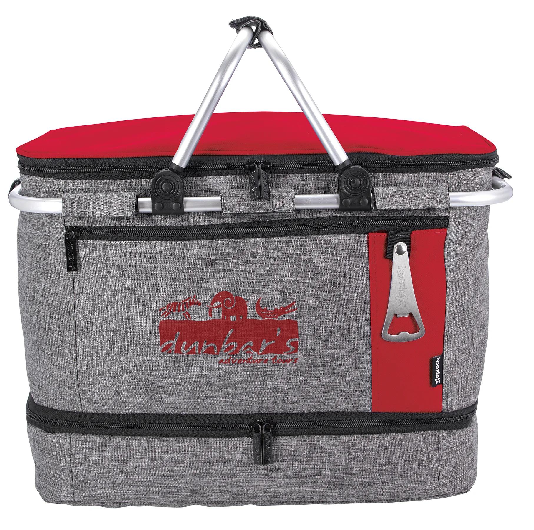 Koozie® Collapsible Jumbo Picnic Basket 5 of 39