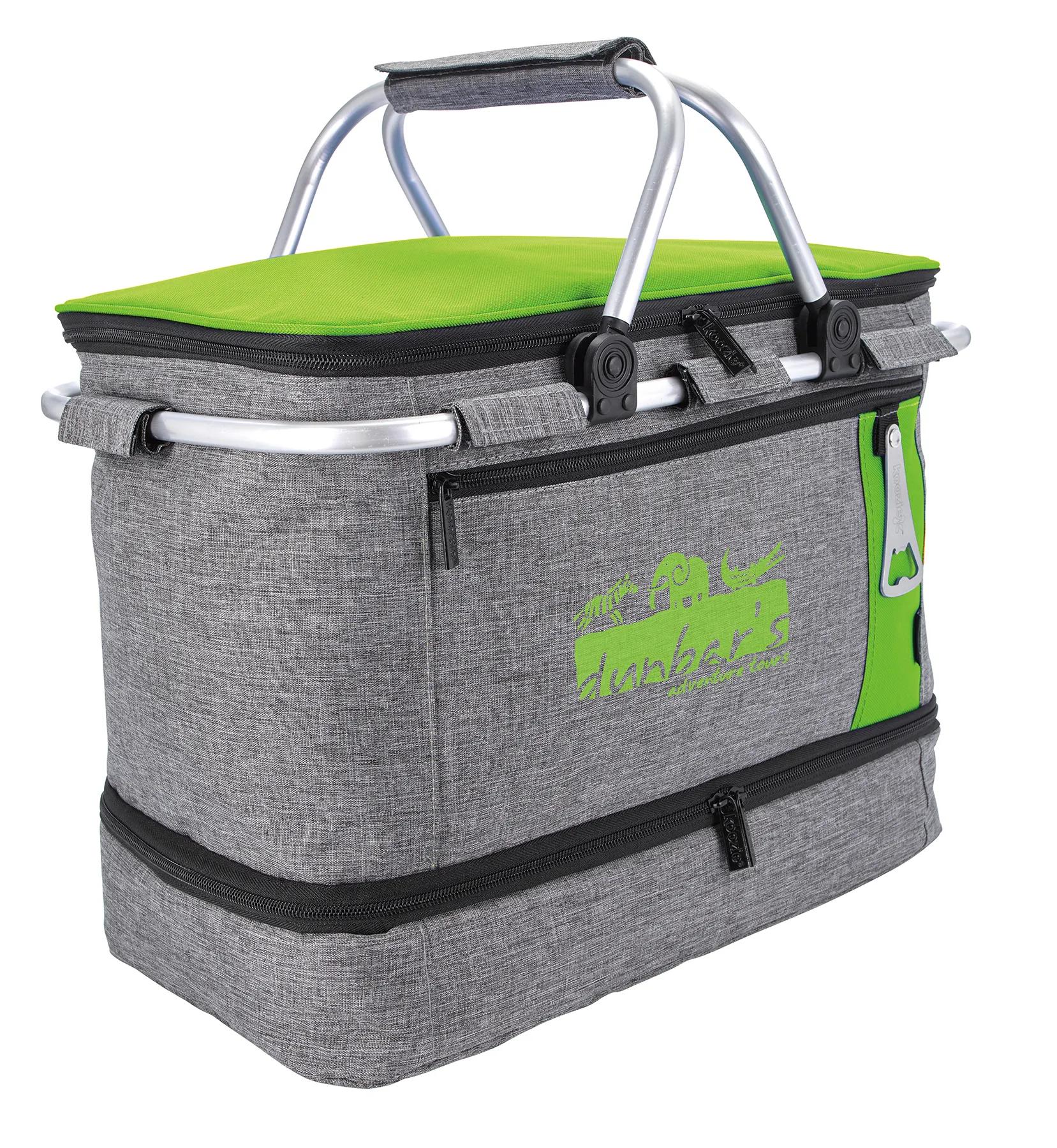 Koozie® Collapsible Jumbo Picnic Basket 3 of 39