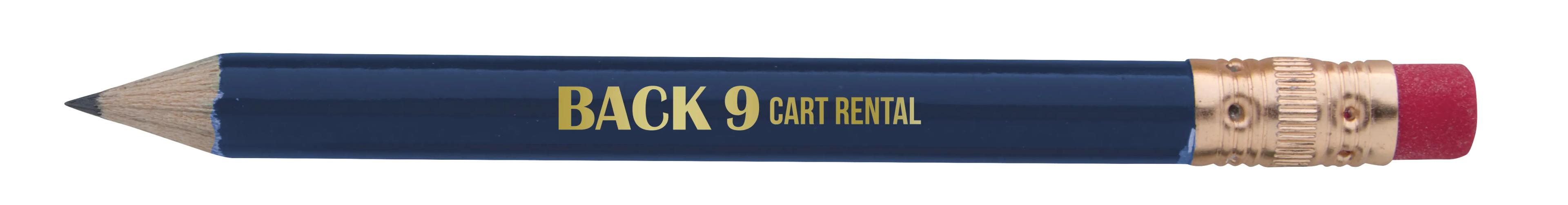 Round Golf Pencil with Eraser 8 of 13
