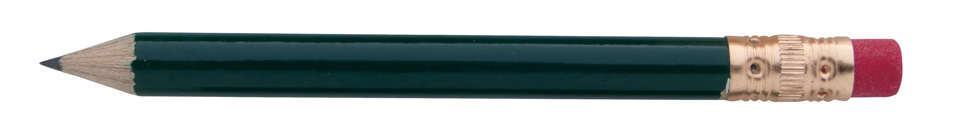 Round Golf Pencil with Eraser 2 of 13
