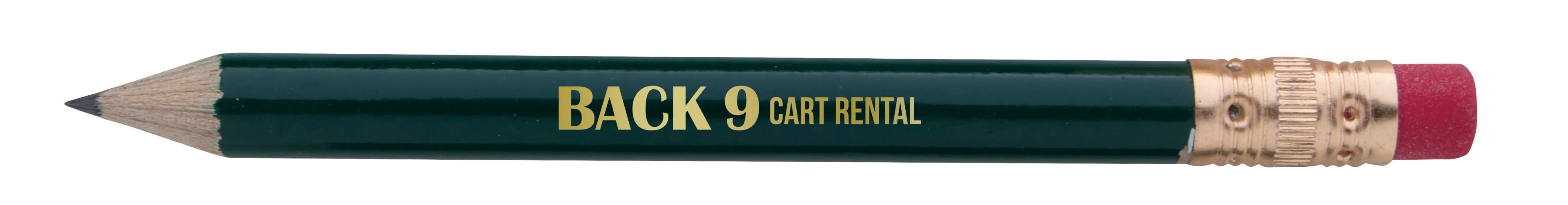 Round Golf Pencil with Eraser 9 of 13