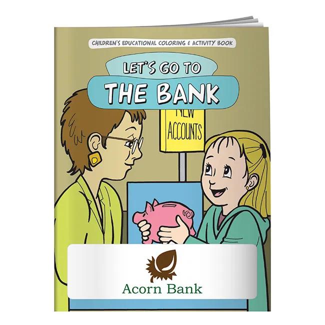 Coloring Book: Let's Go to the Bank 2 of 4