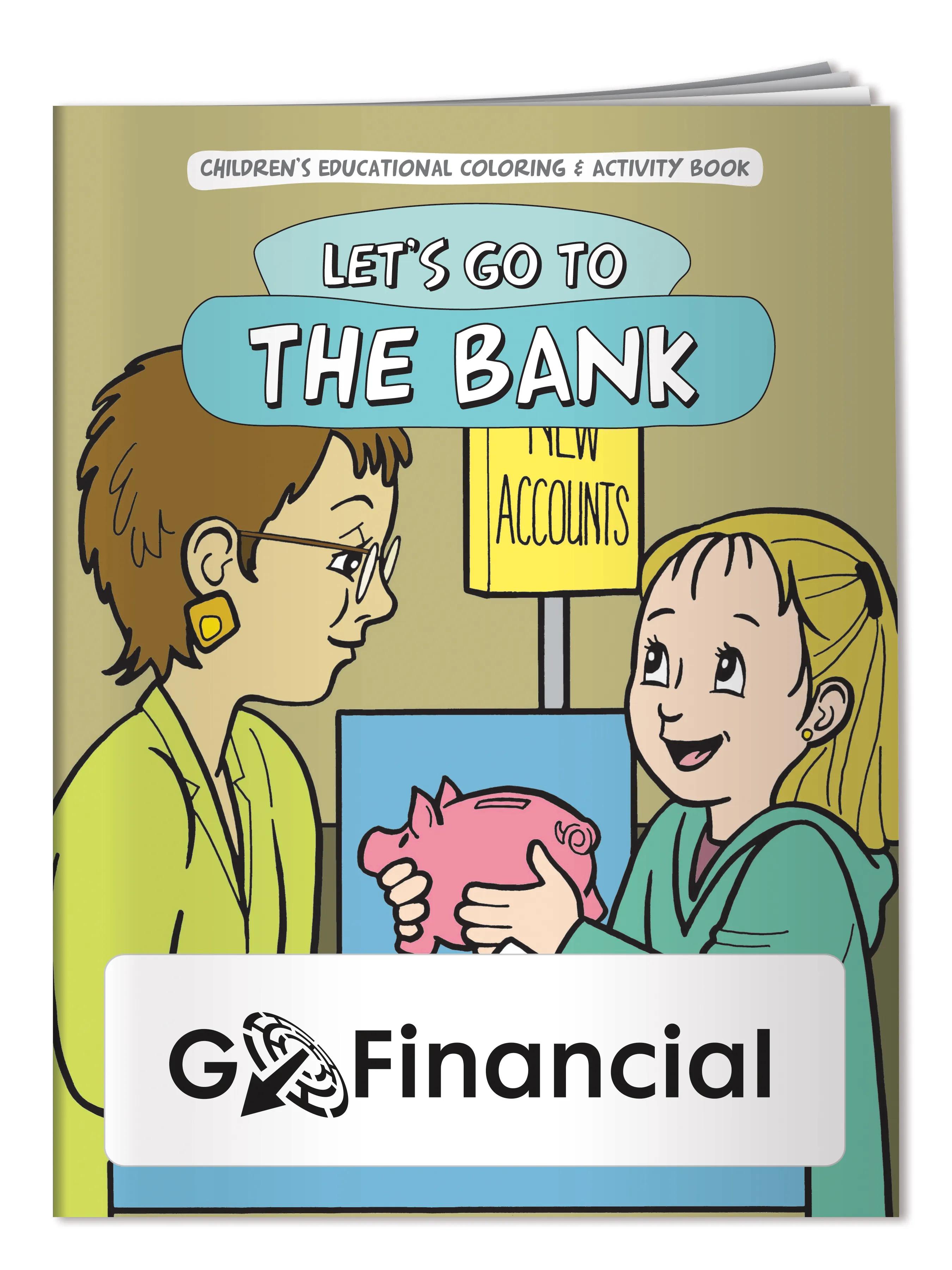 Coloring Book: Let's Go to the Bank 4 of 4
