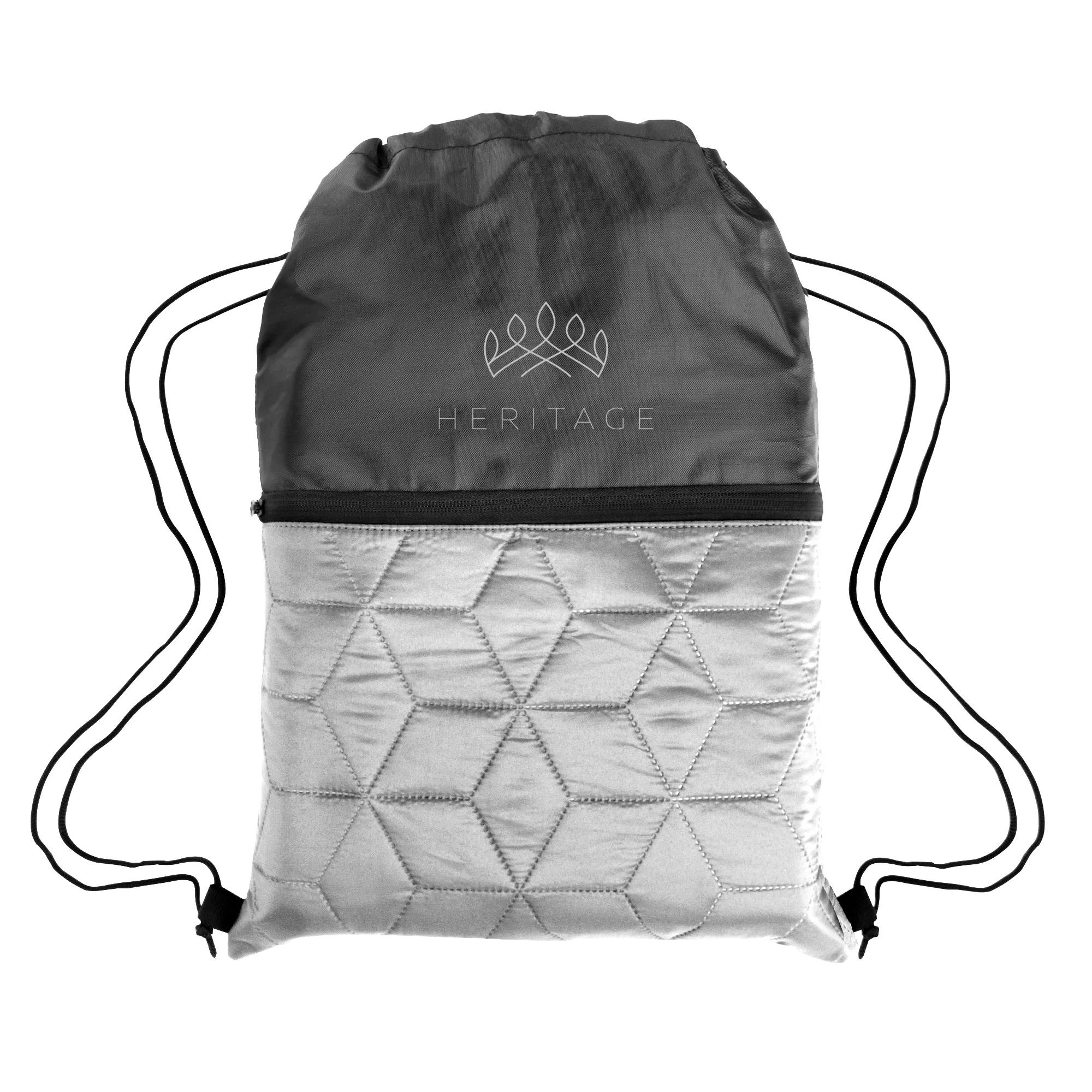 Heritage Quilted Drawstring Bag 1 of 3