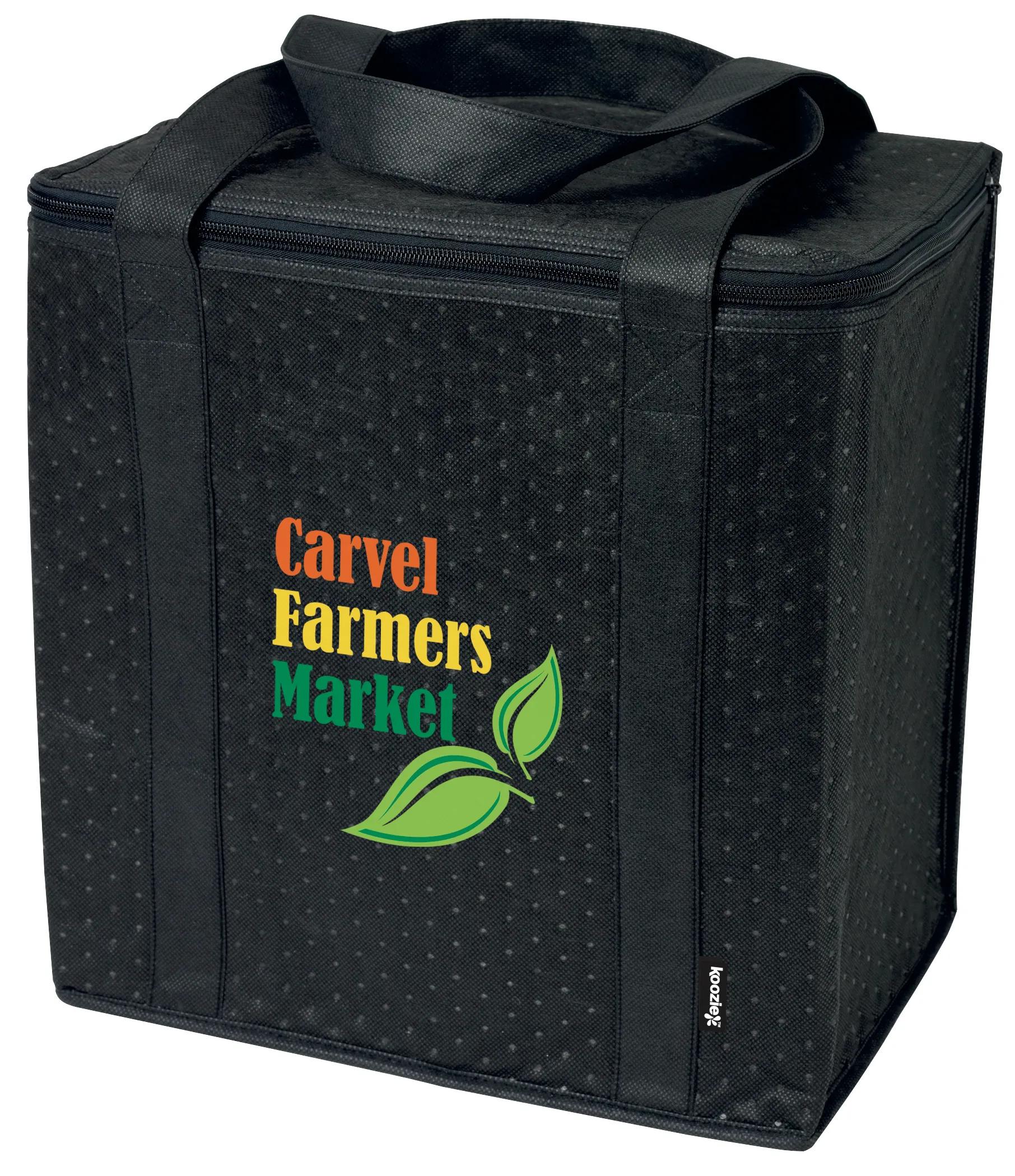 Koozie® Zippered Insulated Grocery Tote 4 of 23